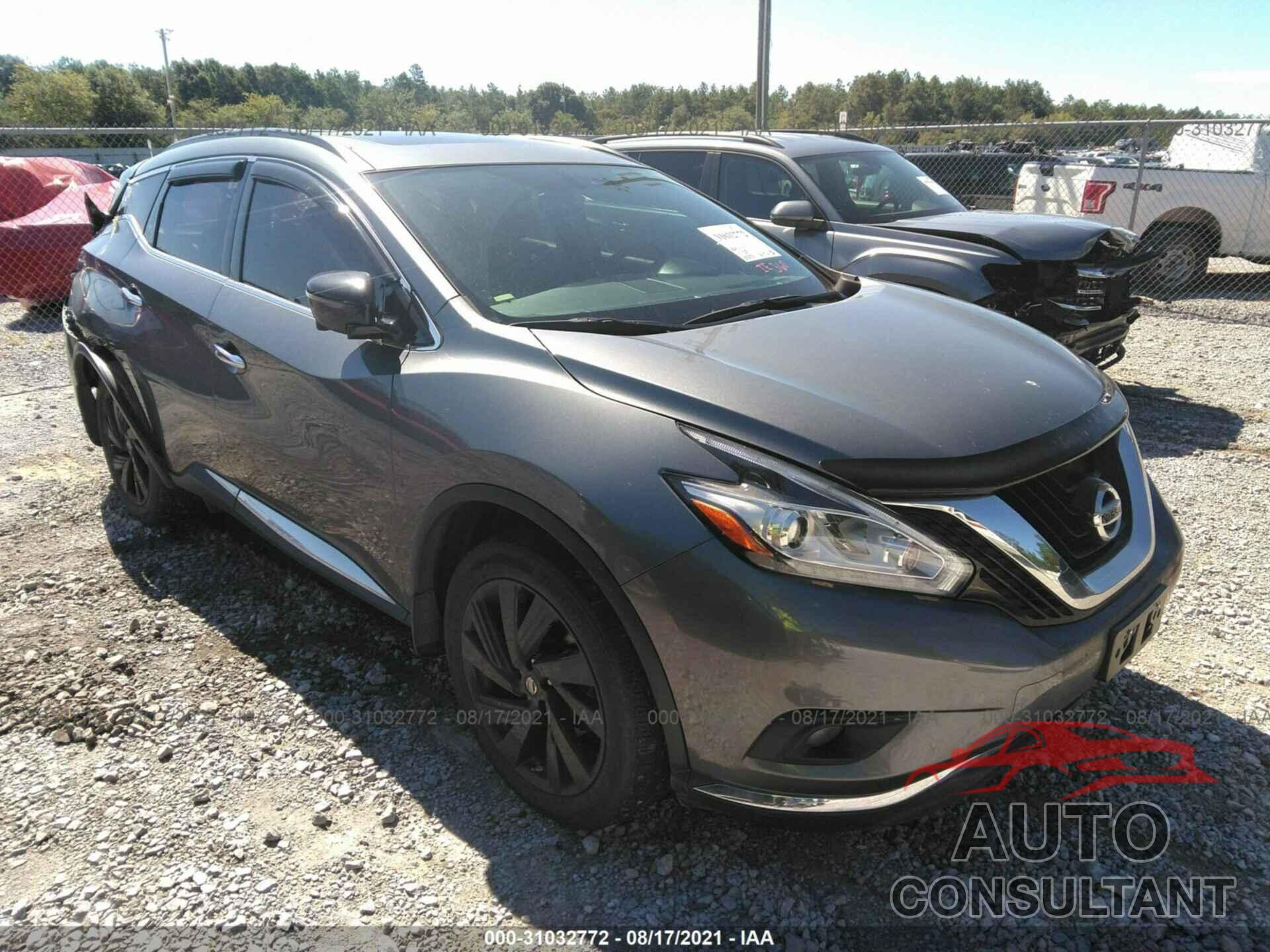 NISSAN MURANO 2017 - 5N1AZ2MG5HN149477