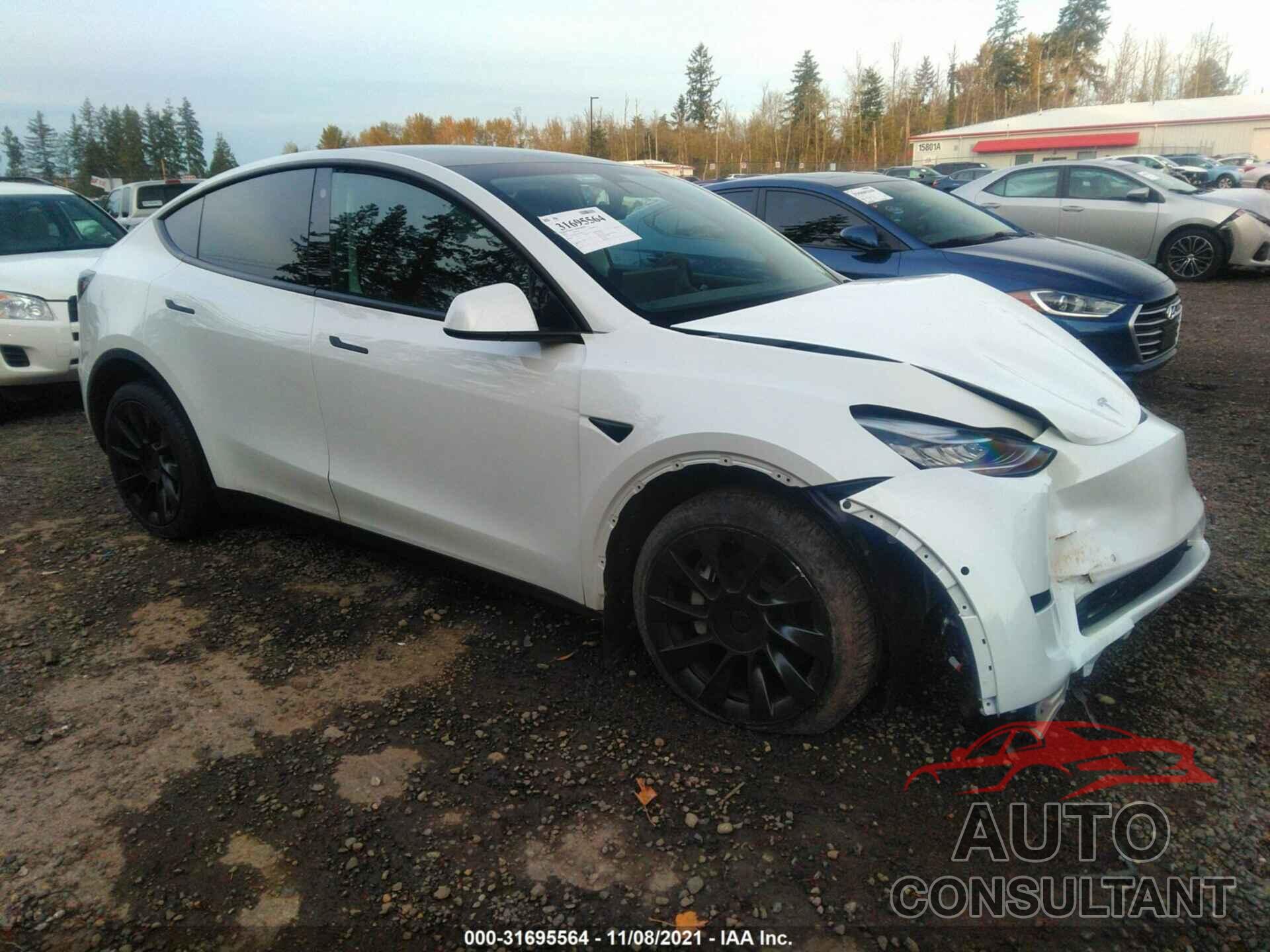 TESLA MODEL Y 2021 - 5YJYGDEE3MF229452