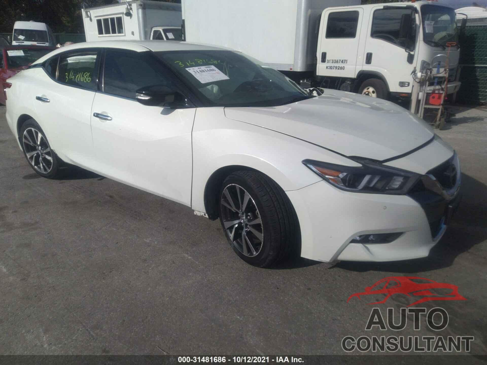 NISSAN MAXIMA 2017 - 1N4AA6AP1HC432810