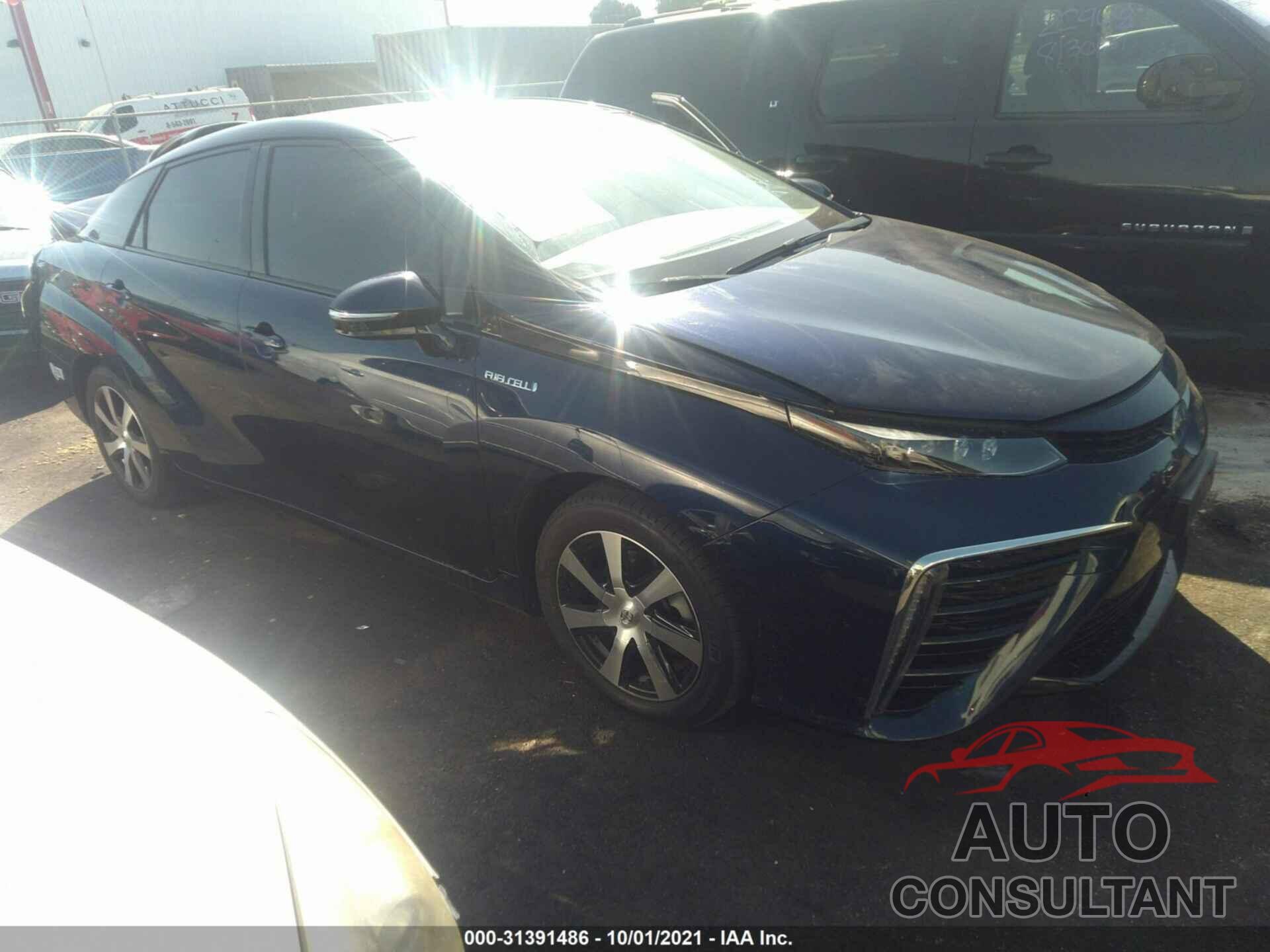 TOYOTA MIRAI 2017 - JTDBVRBD1HA003168