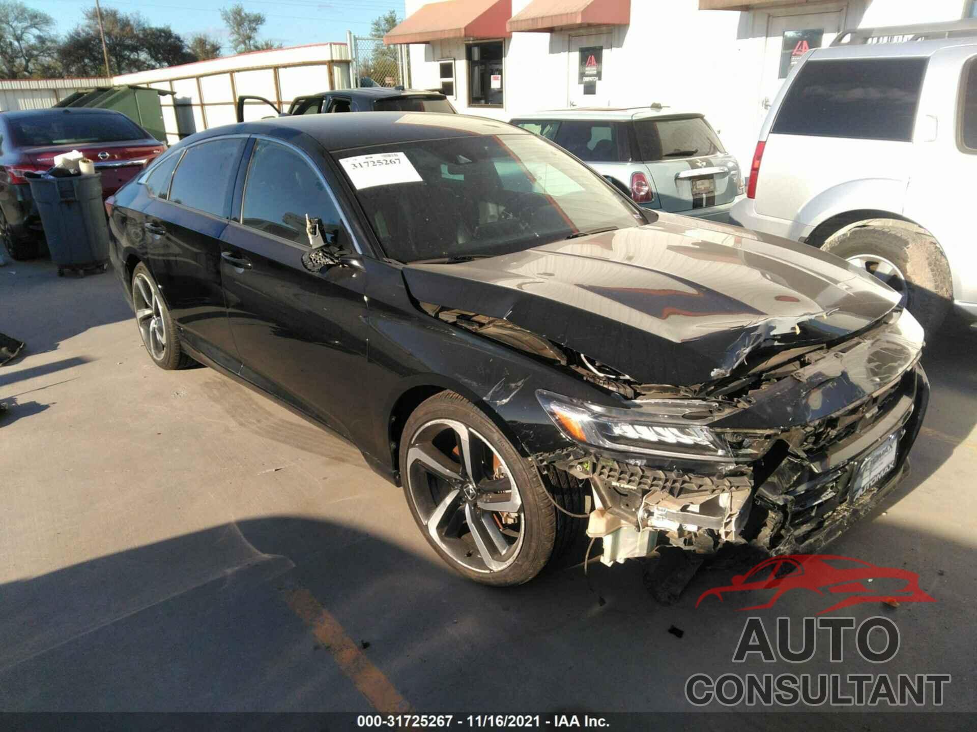 HONDA ACCORD SEDAN 2018 - 1HGCV1F34JA148977