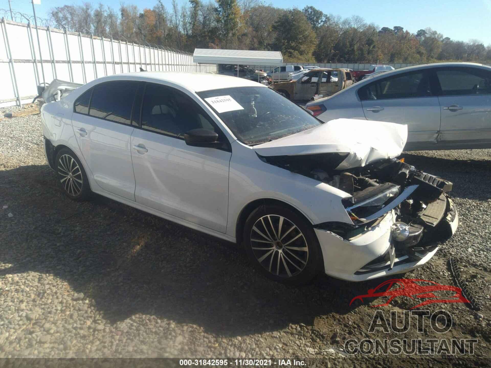 VOLKSWAGEN JETTA SEDAN 2016 - 3VWD17AJ2GM331293