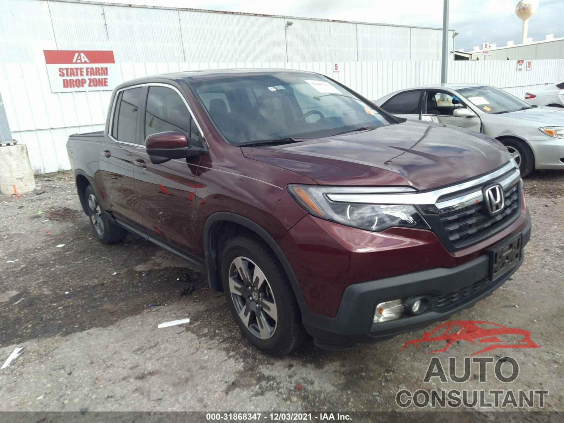 HONDA RIDGELINE 2019 - 5FPYK2F66KB007065