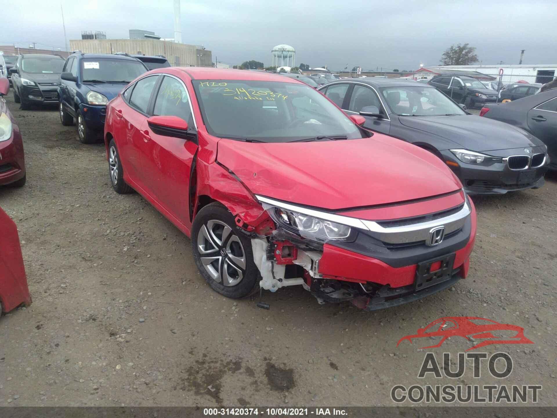 HONDA CIVIC SEDAN 2017 - 2HGFC2F5XHH552937