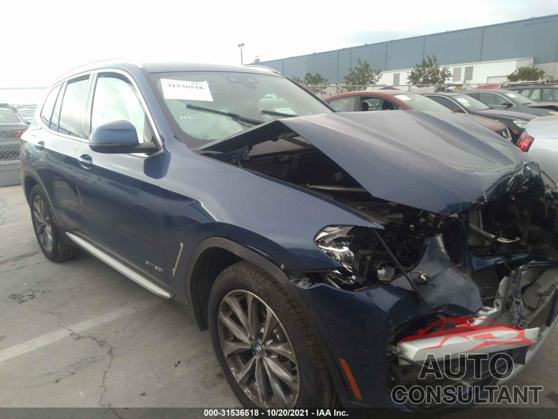 BMW X3 2018 - 5UXTR9C50JLD64113