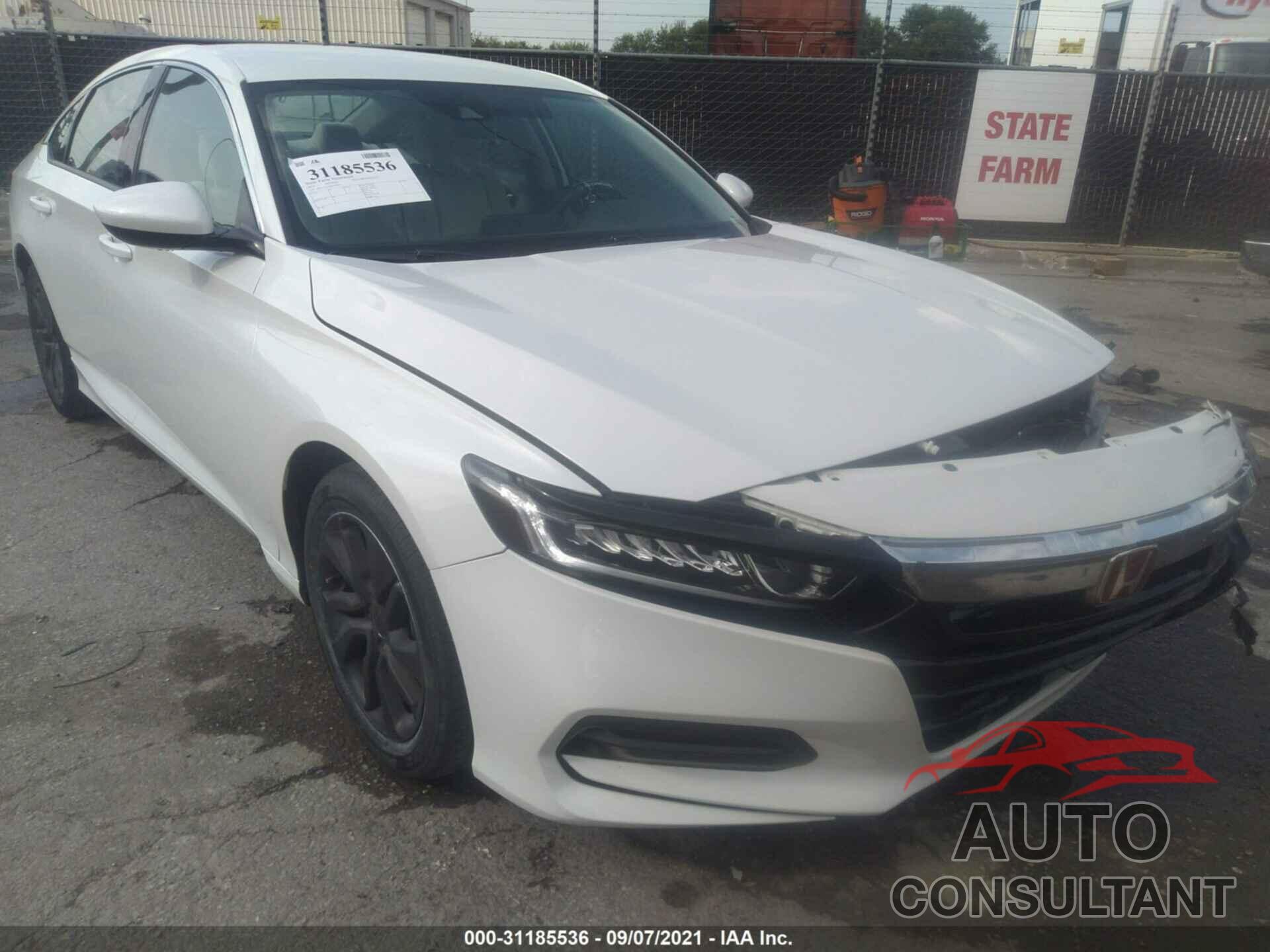 HONDA ACCORD SEDAN 2019 - 1HGCV1F14KA142905
