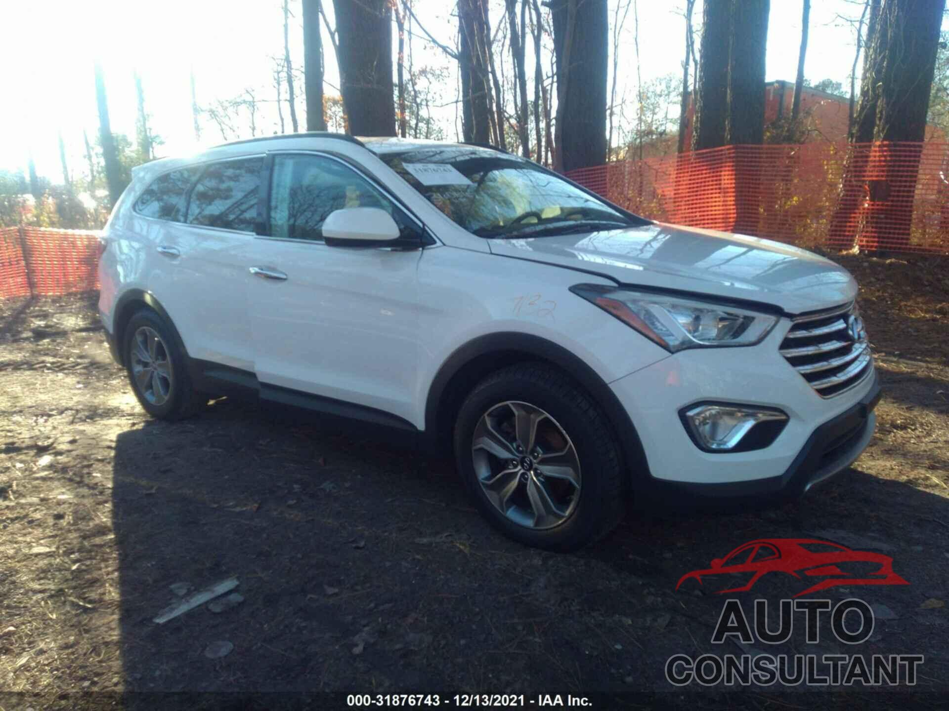 HYUNDAI SANTA FE 2016 - KM8SM4HF3GU146128