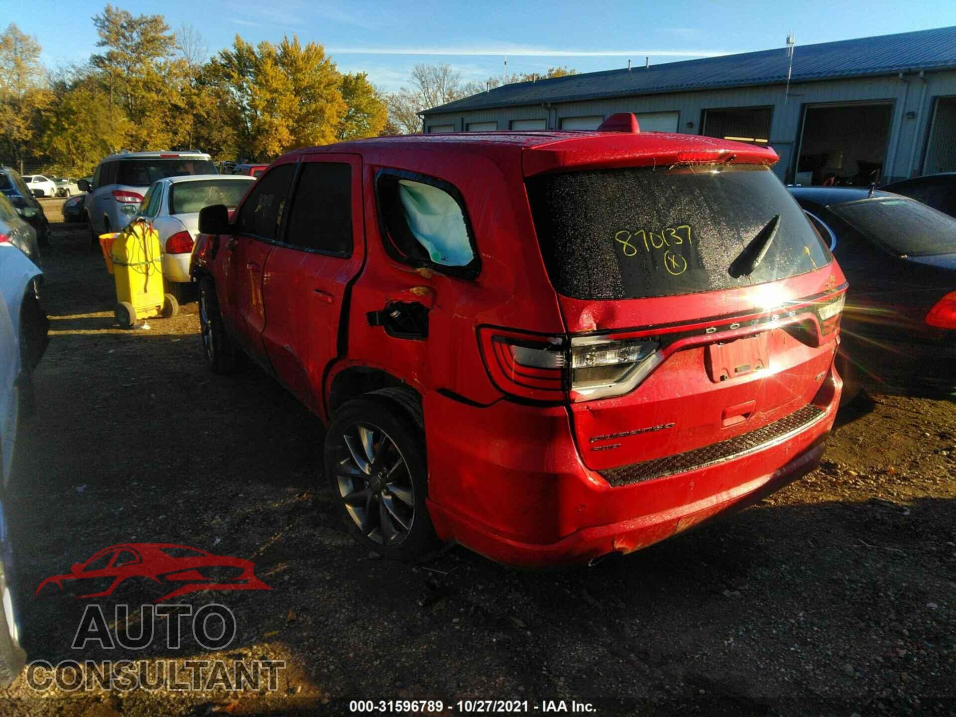 DODGE DURANGO 2017 - 1C4RDJDG9HC870137