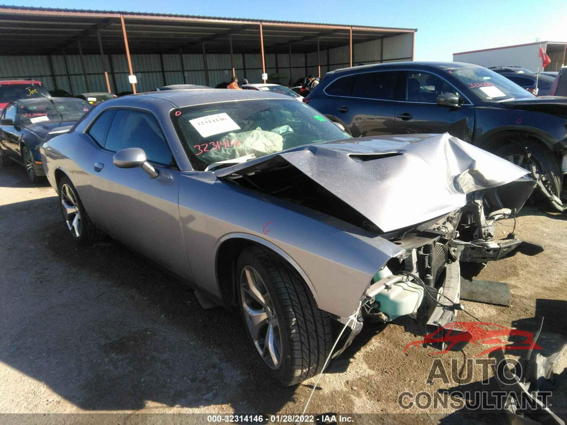DODGE CHALLENGER 2016 - 2C3CDZBT9GH138305