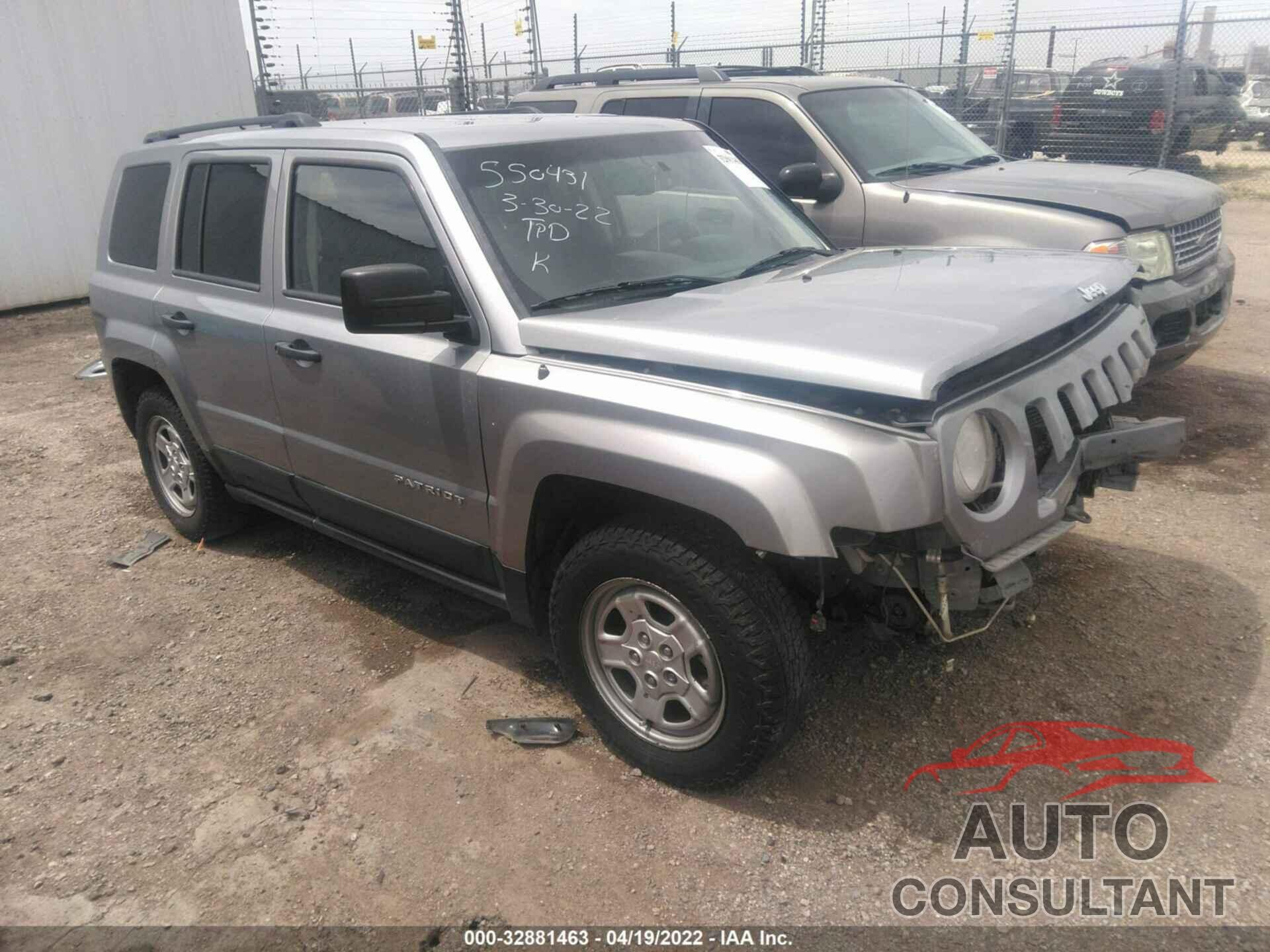 JEEP PATRIOT 2016 - 1C4NJPBA7GD790742