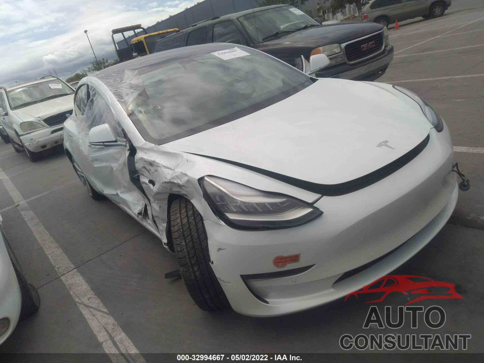 TESLA MODEL 3 2020 - 5YJ3E1EB6LF640492