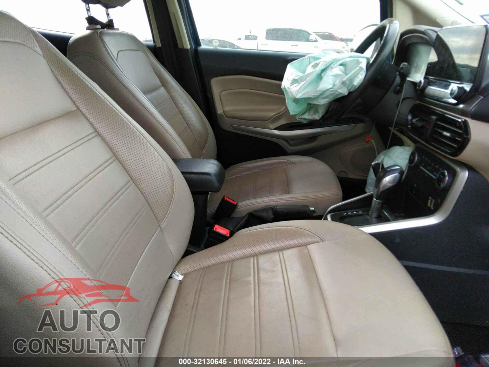 FORD ECOSPORT 2019 - MAJ6S3KL2KC306587
