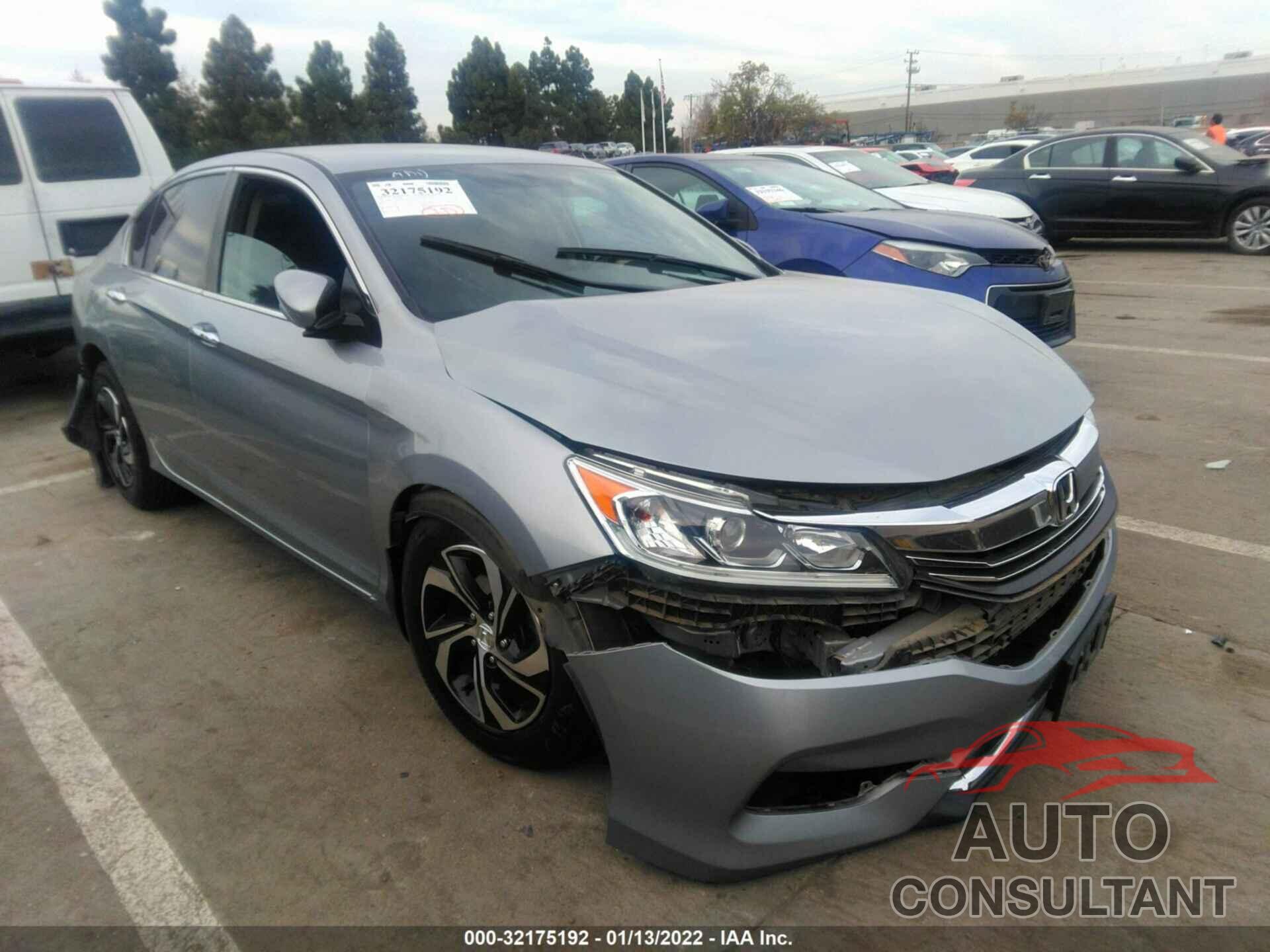 HONDA ACCORD SEDAN 2017 - 1HGCR2F39HA293887