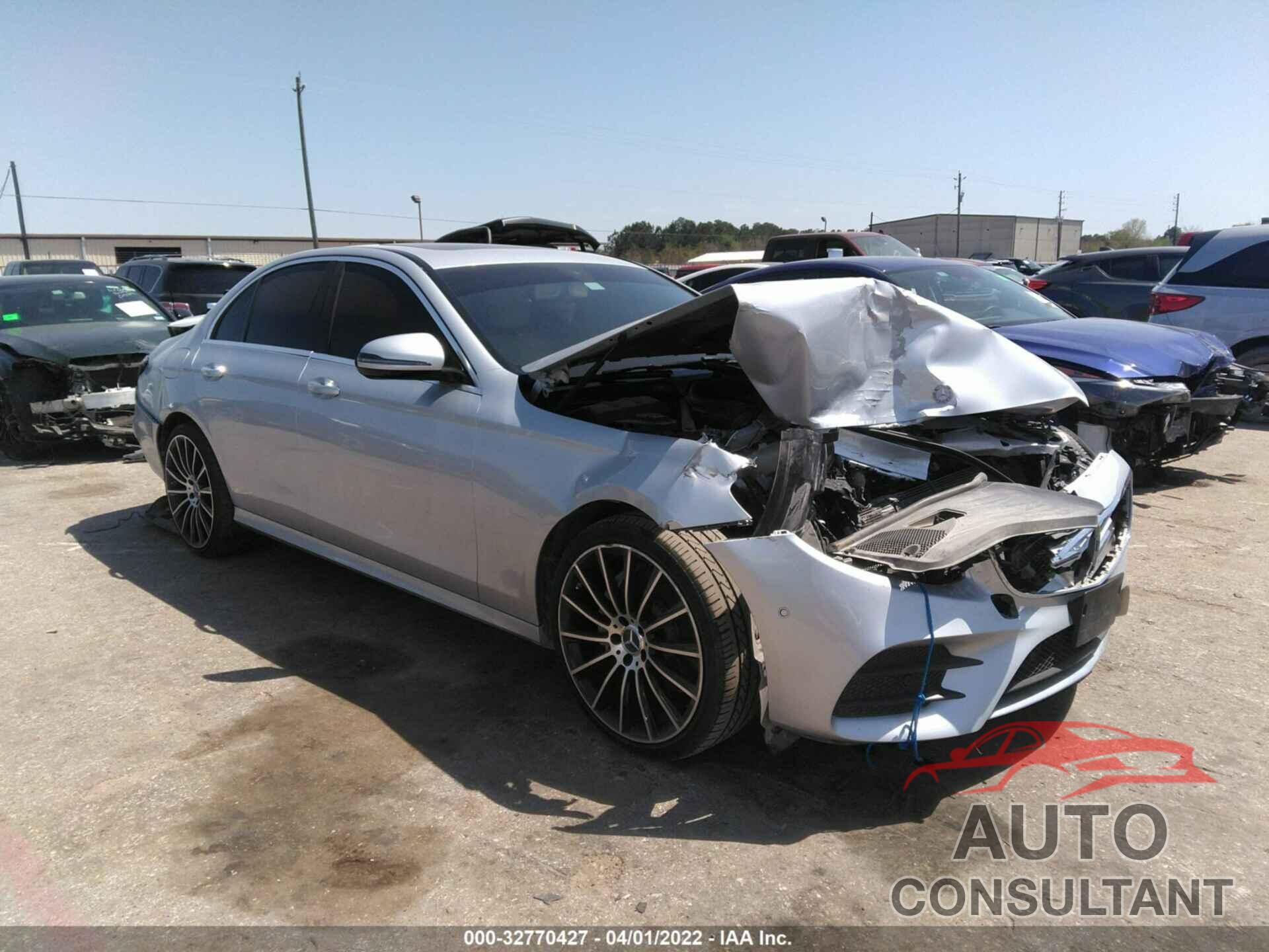 MERCEDES-BENZ E-CLASS 2017 - WDDZF4JB3HA108685
