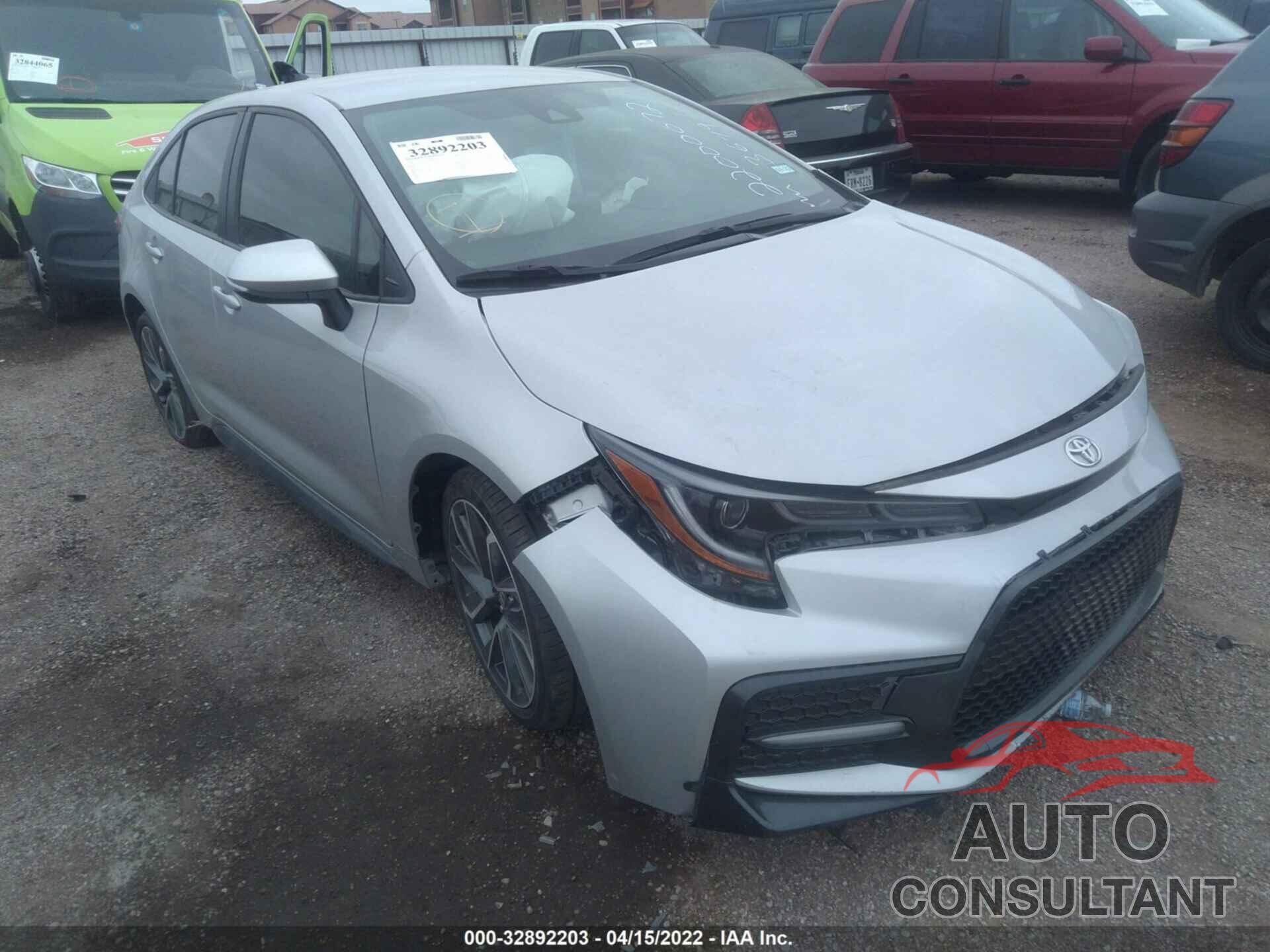 TOYOTA COROLLA 2021 - 5YFS4MCE7MP072384