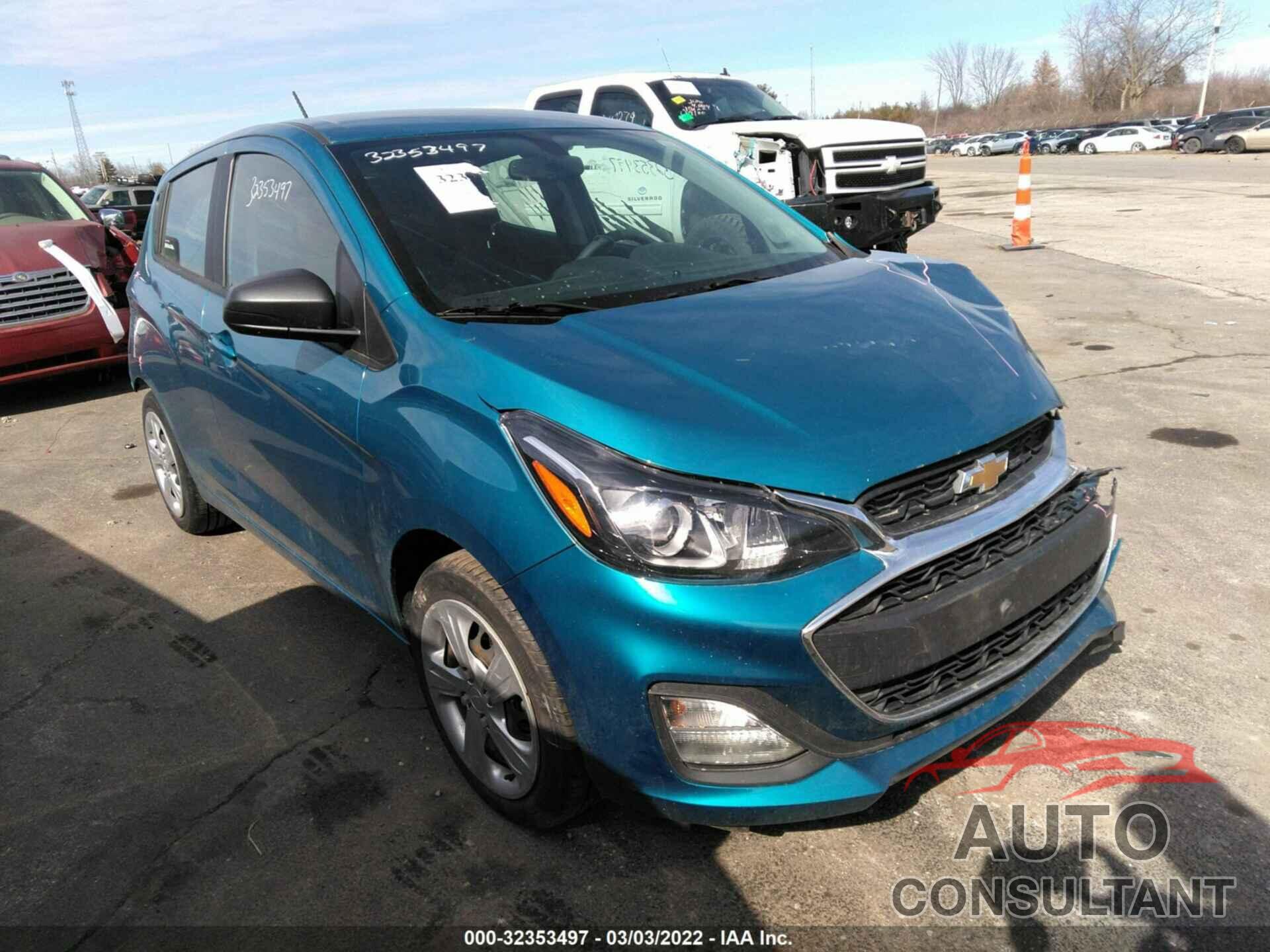 CHEVROLET SPARK 2019 - KL8CB6SA1KC764515