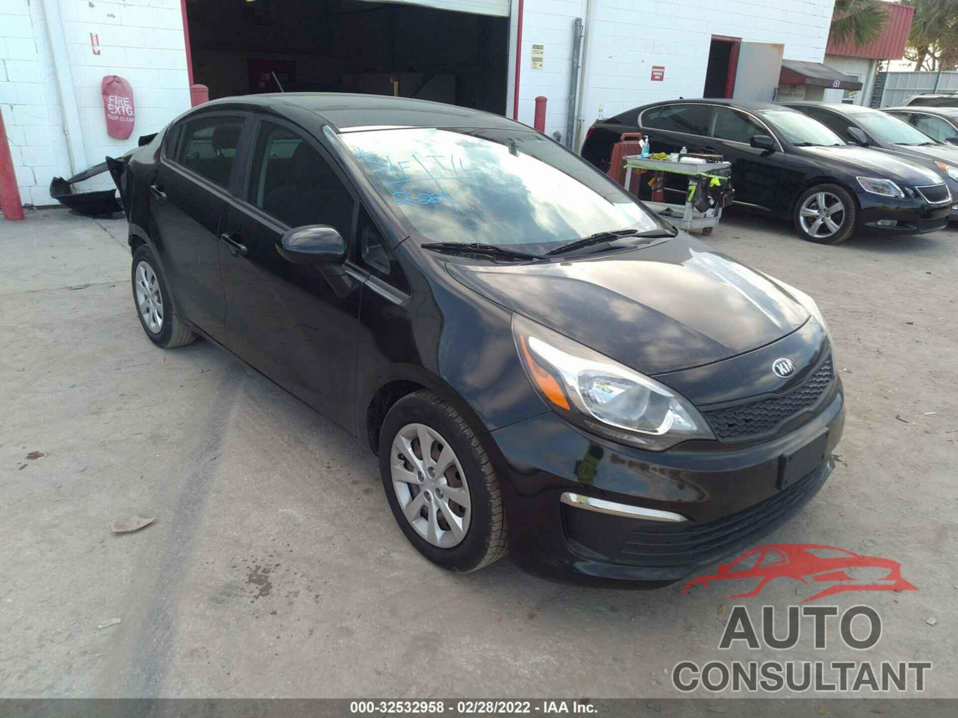 KIA RIO 2017 - KNADM4A33H6005544