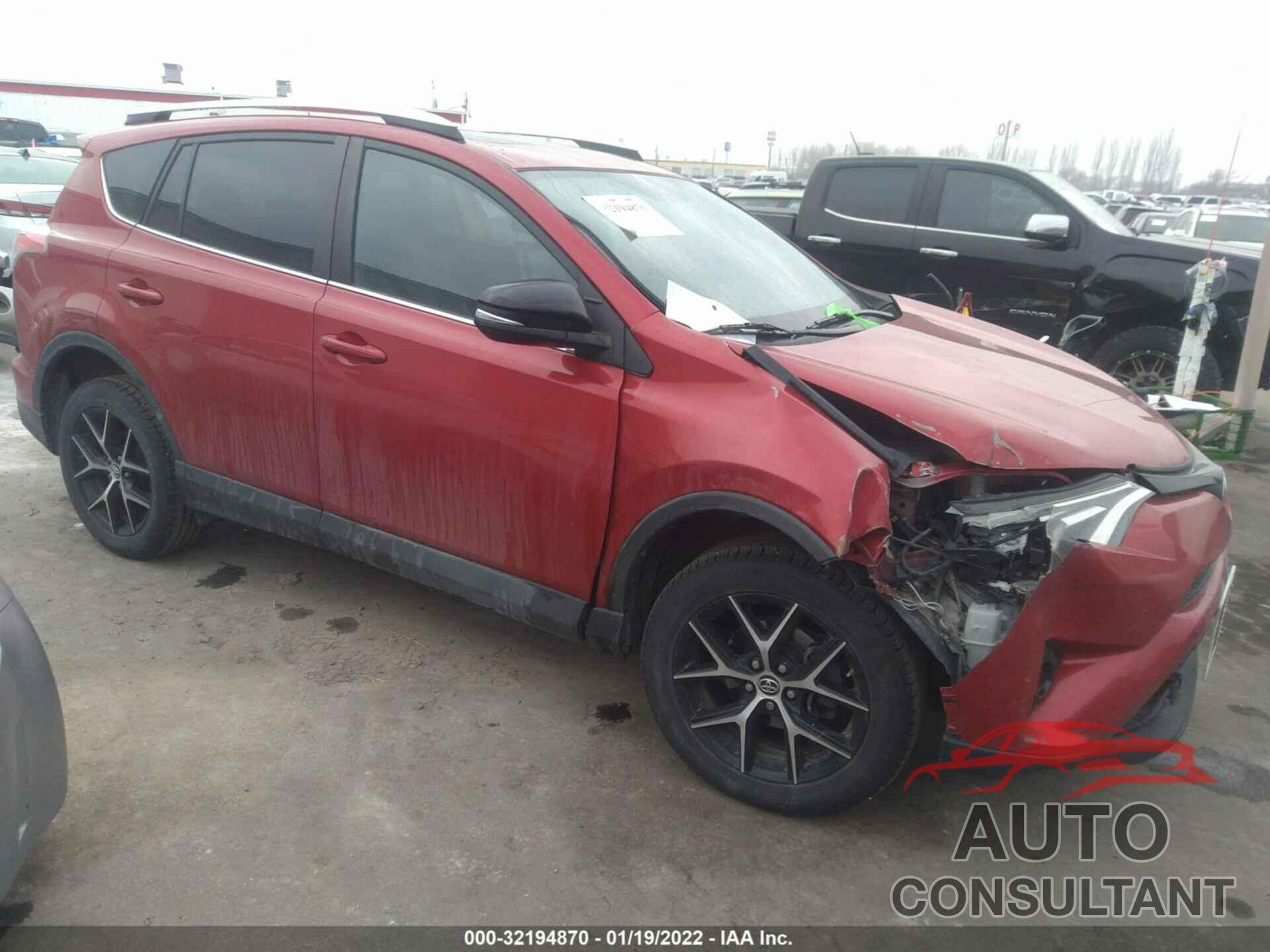TOYOTA RAV4 2016 - 2T3JFREV3GW412902