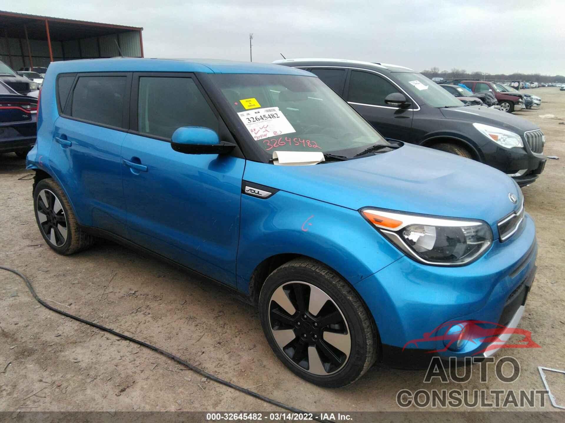 KIA SOUL 2018 - KNDJP3A55J7580270