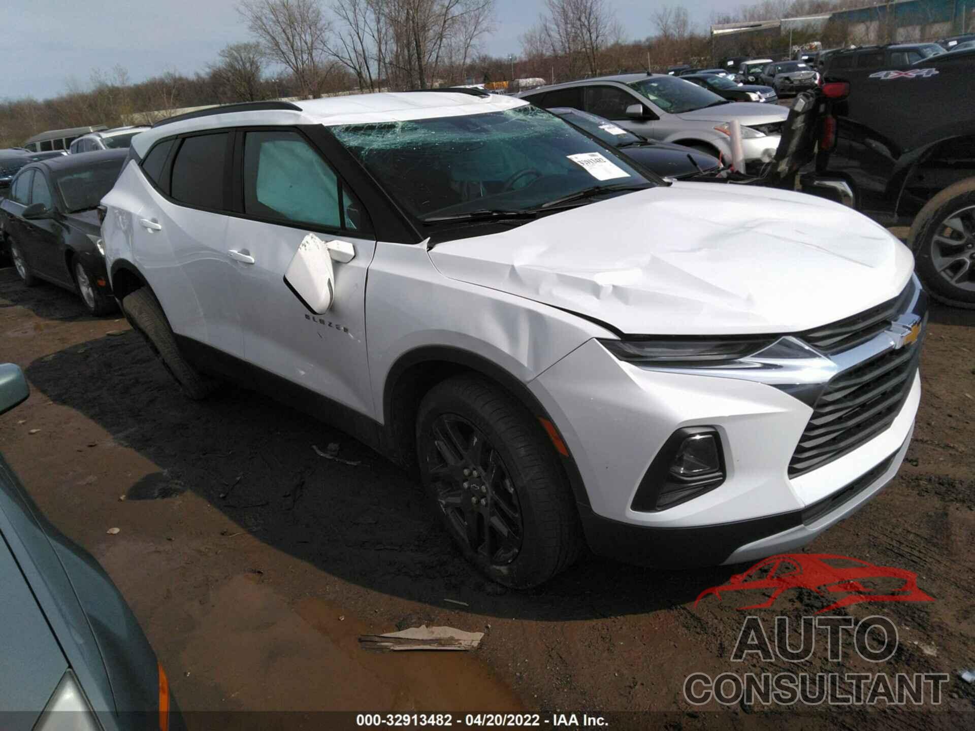 CHEVROLET BLAZER 2022 - 3GNKBCR45NS164832