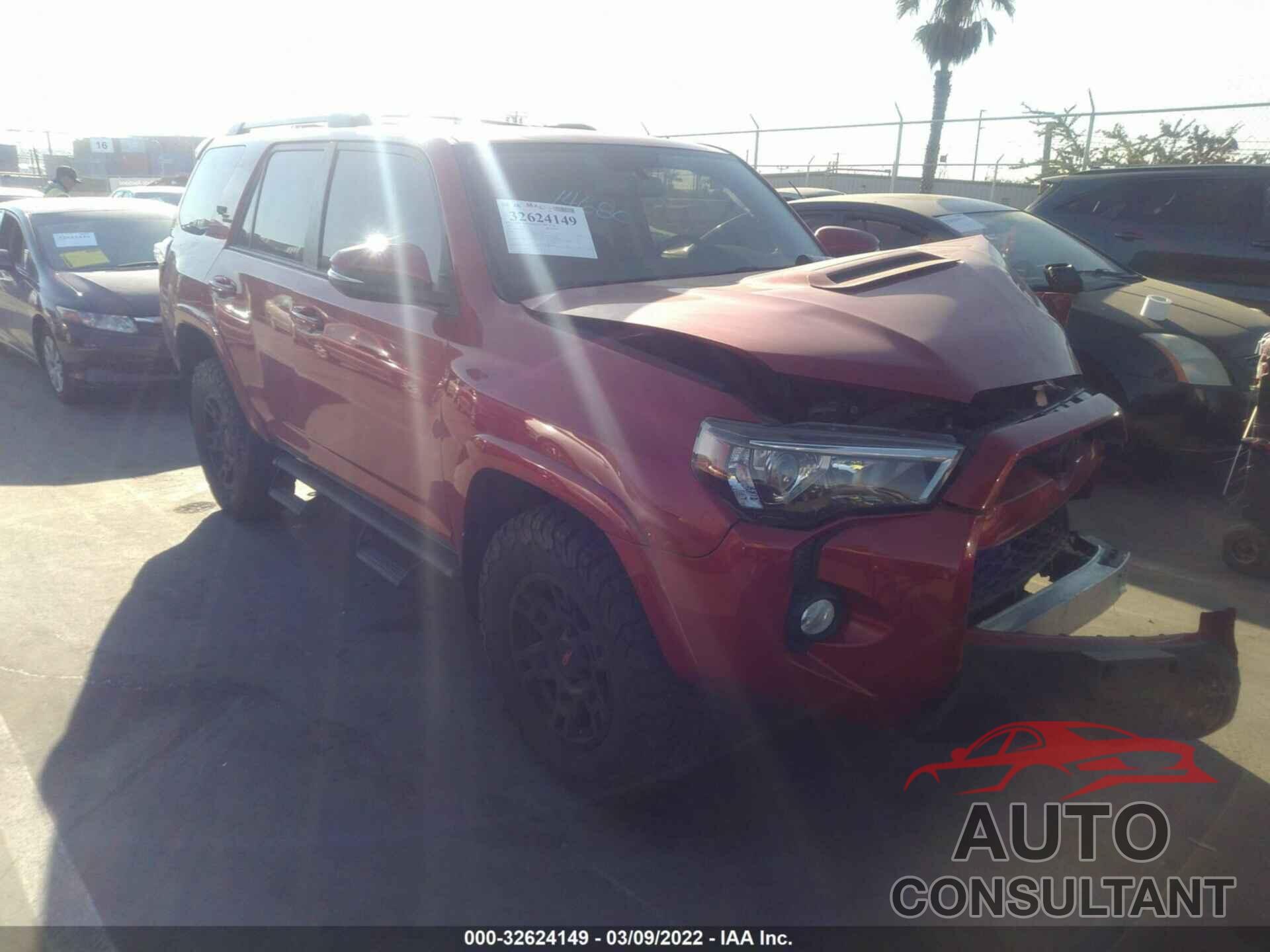 TOYOTA 4RUNNER 2019 - JTEBU5JR6K5675716