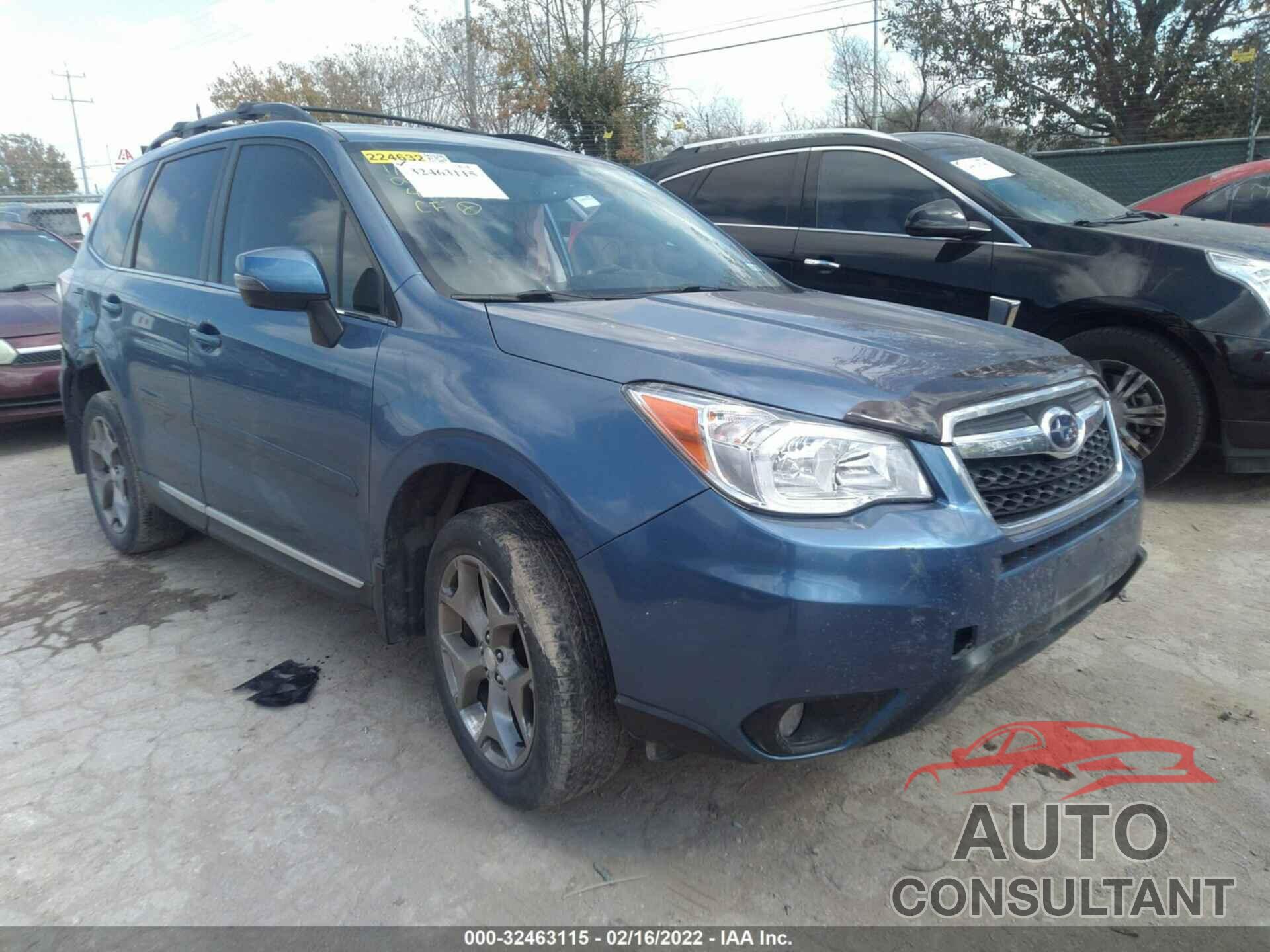 SUBARU FORESTER 2016 - JF2SJAVC4GH431498