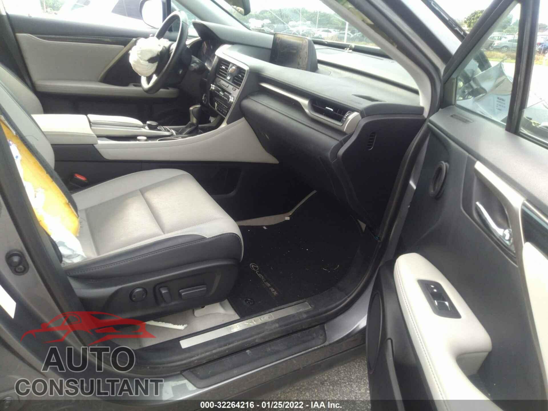 LEXUS RX 2017 - 2T2ZZMCA6HC093077