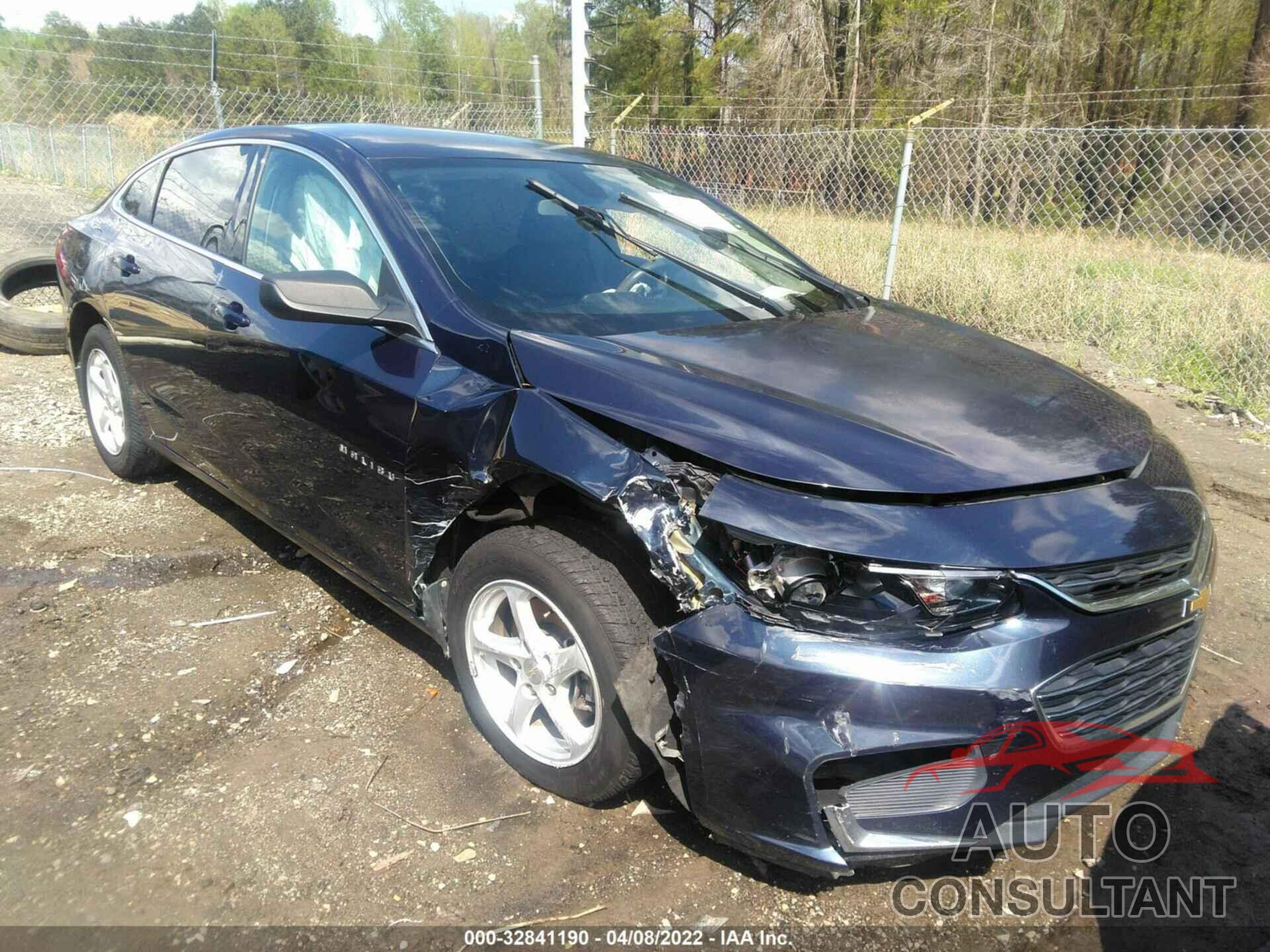 CHEVROLET MALIBU 2017 - 1G1ZB5ST8HF220672