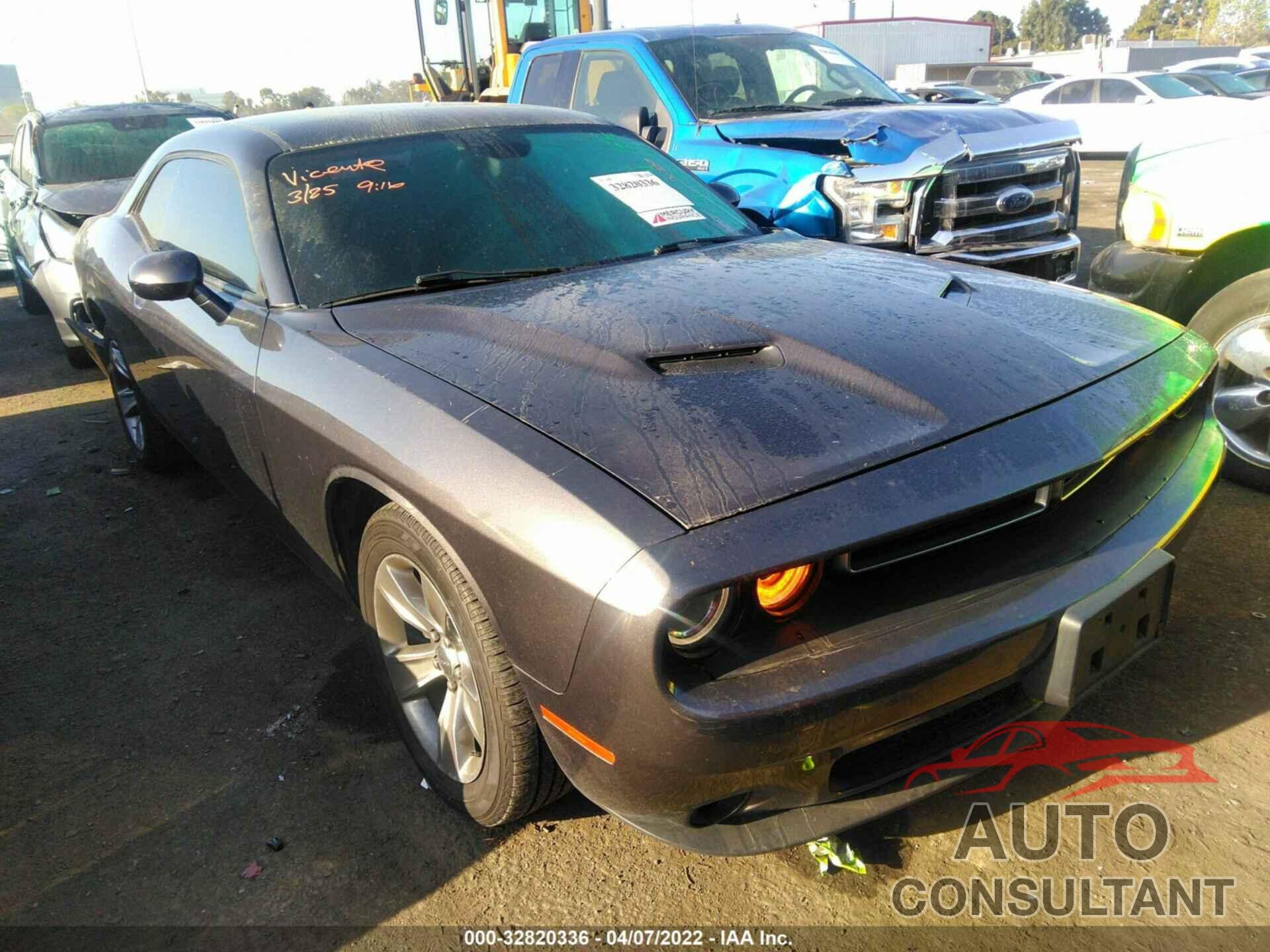 DODGE CHALLENGER 2016 - 2C3CDZAG5GH176828