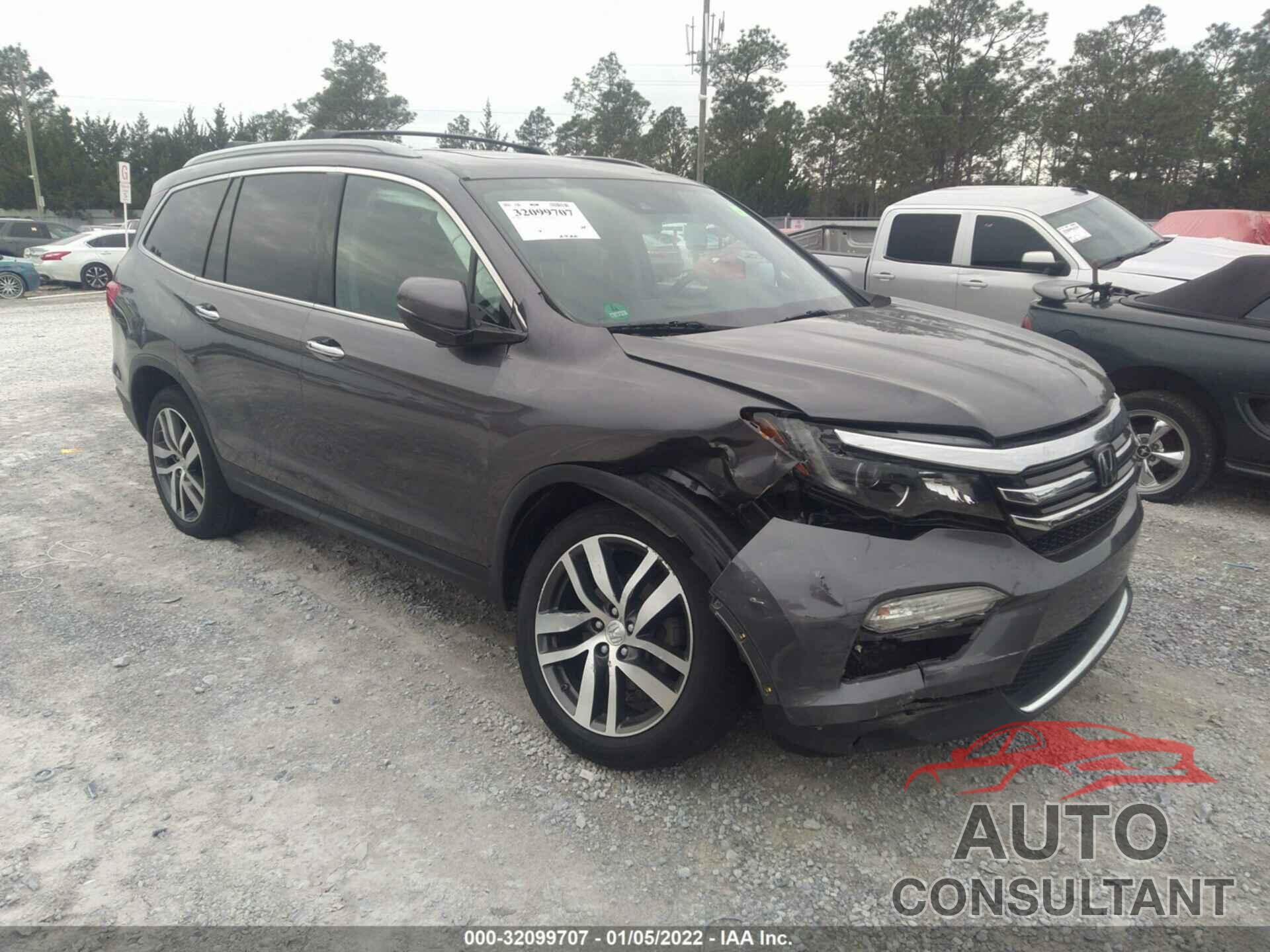 HONDA PILOT 2017 - 5FNYF6H00HB033196