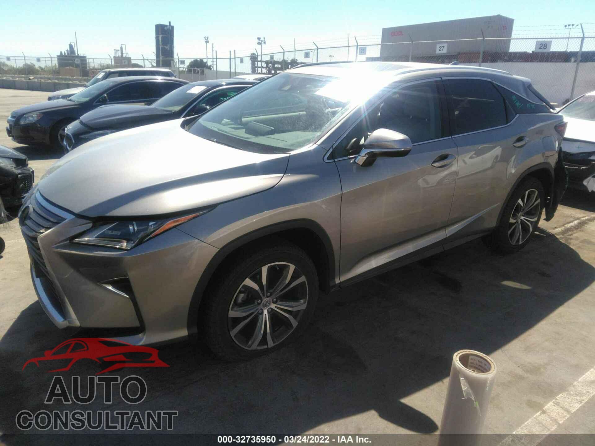 LEXUS RX 2017 - 2T2ZZMCA3HC080691