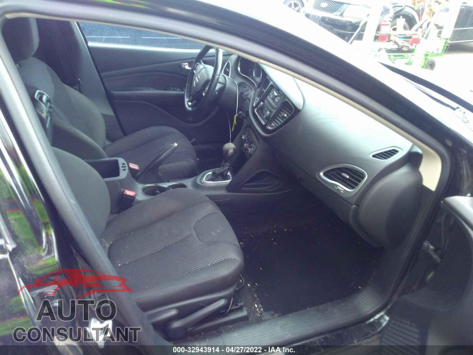 DODGE DART 2016 - 1C3CDFFA9GD821237