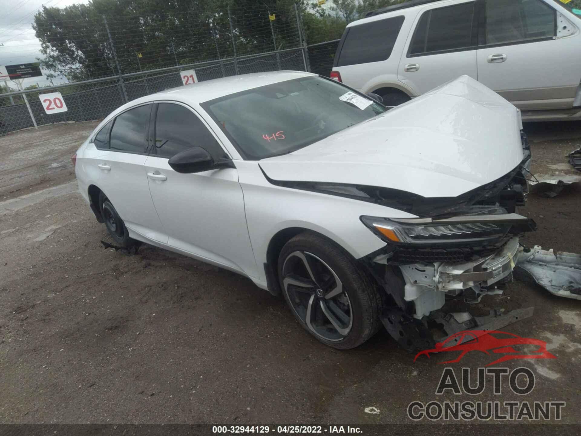 HONDA ACCORD SEDAN 2021 - 1HGCV1F42MA033968