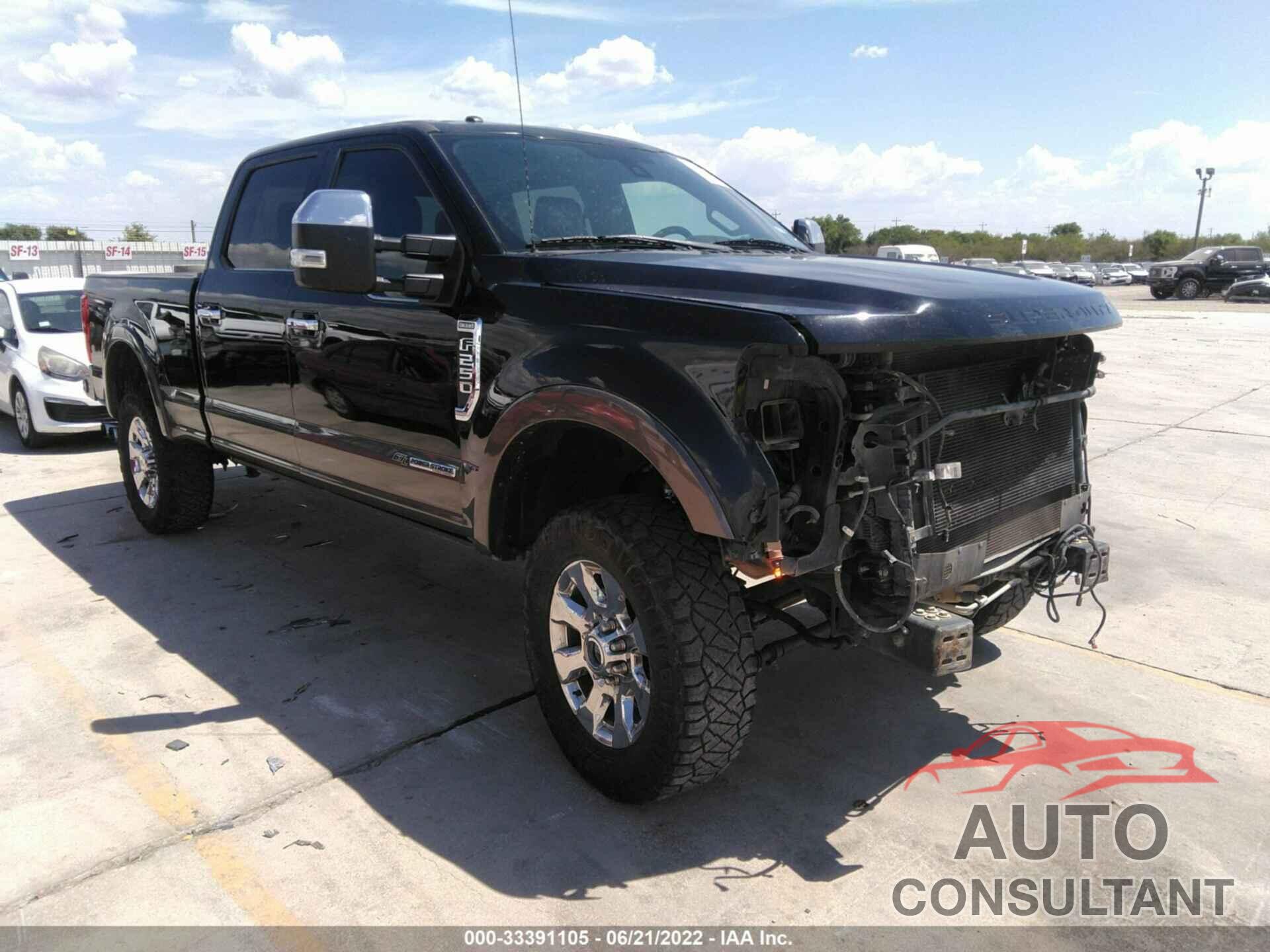 FORD SUPER DUTY F-250 SRW 2017 - 1FT7W2BT5HED07095