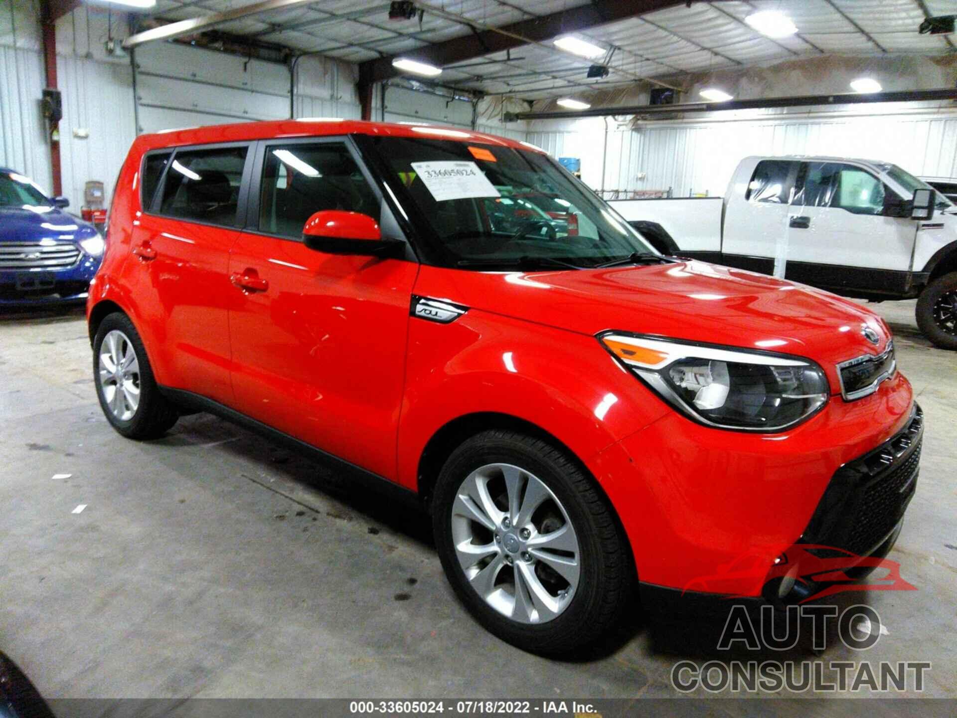 KIA SOUL 2016 - KNDJP3A5XG7818901