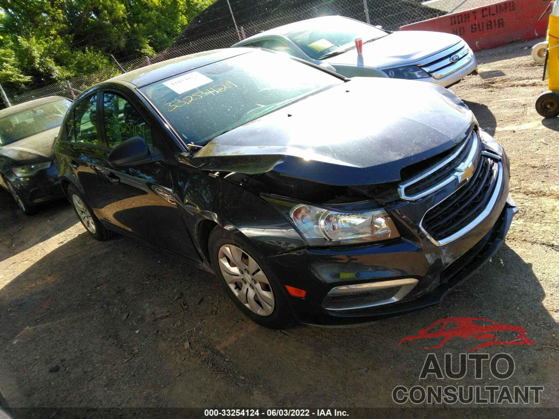 CHEVROLET CRUZE LIMITED 2016 - 1G1PC5SH3G7166254