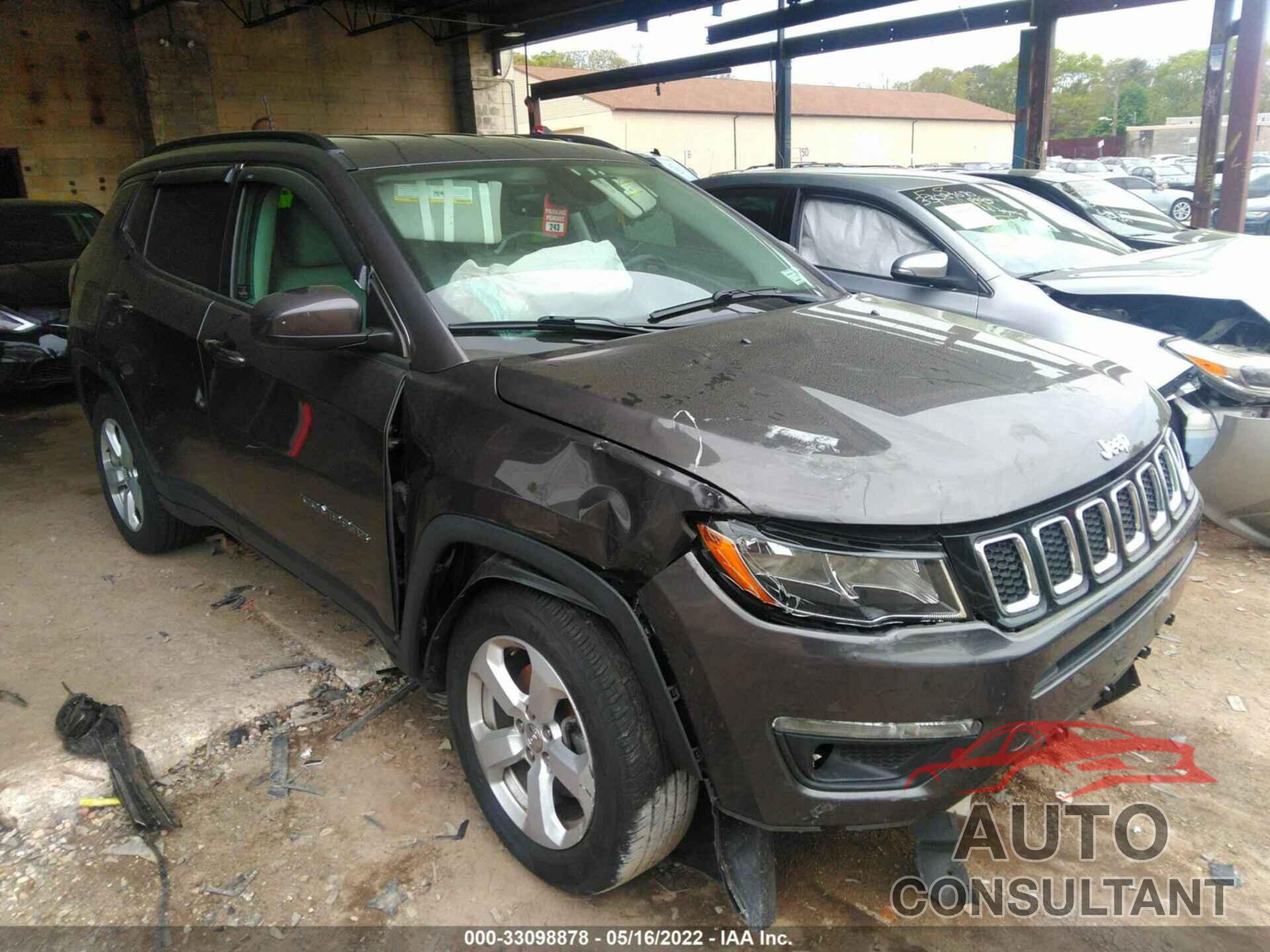 JEEP COMPASS 2017 - 3C4NJDBB6HT664634