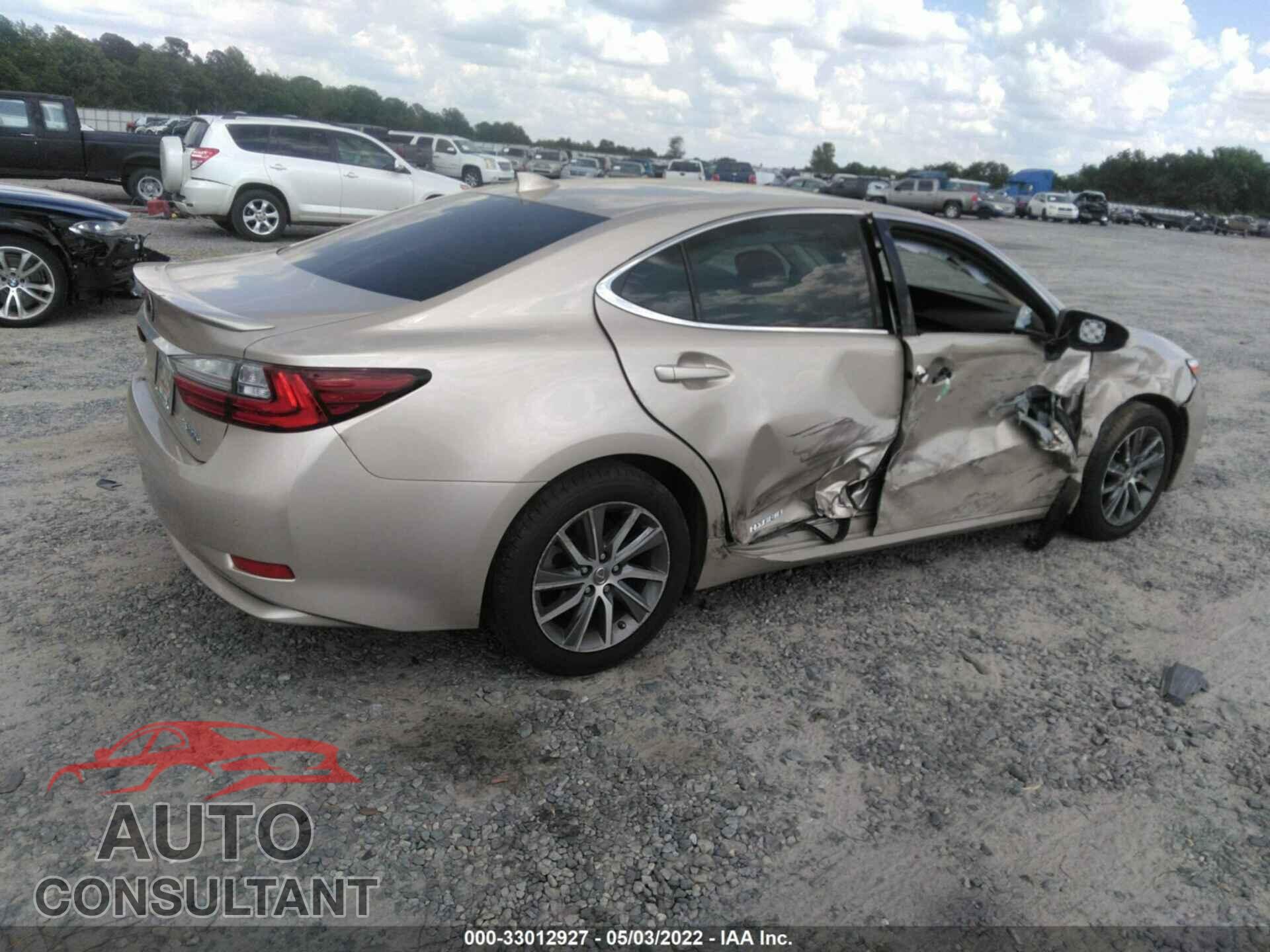 LEXUS ES 2018 - JTHBW1GG5J2189233