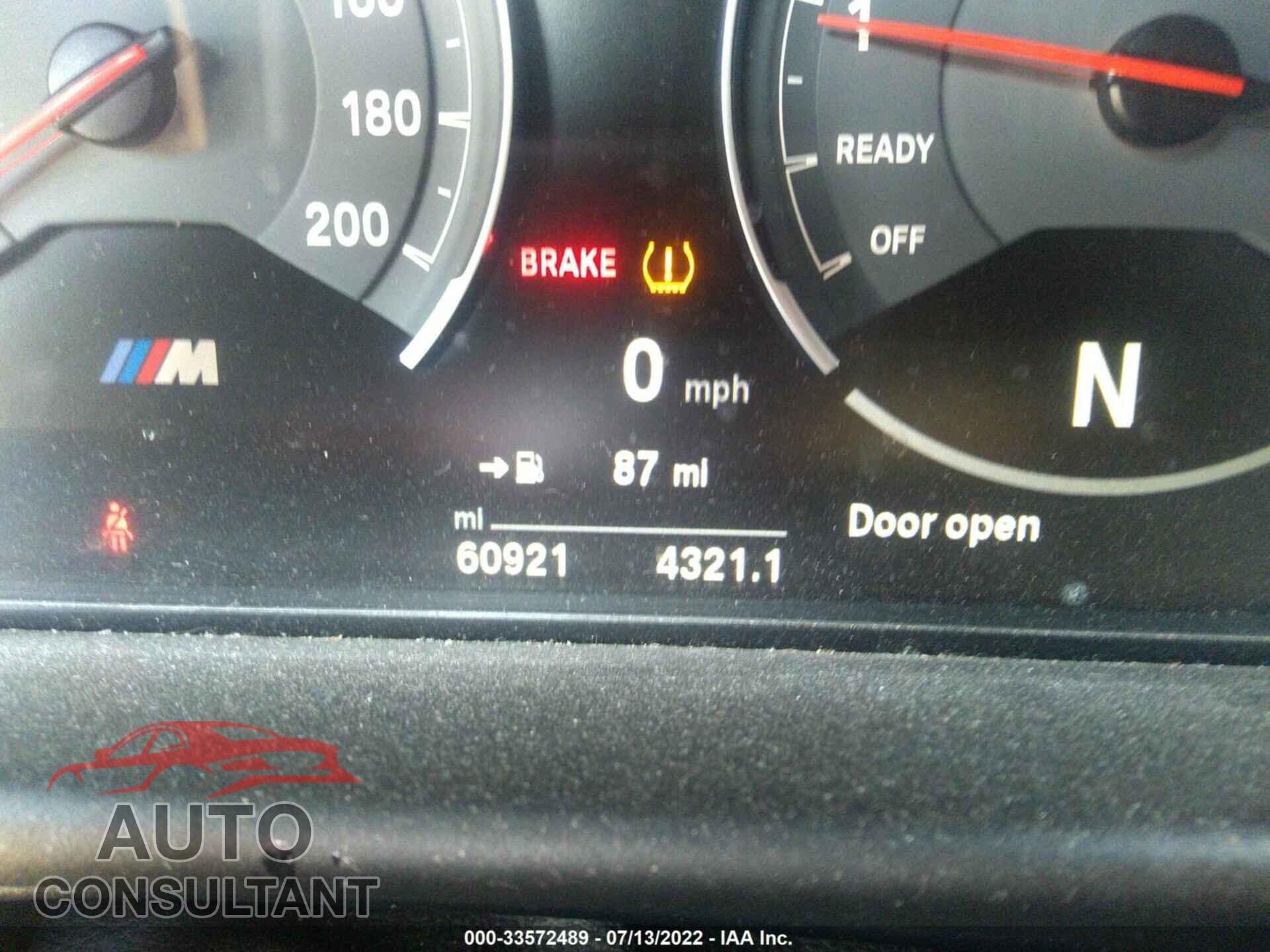 BMW M3 2017 - WBS8M9C38H5G85683