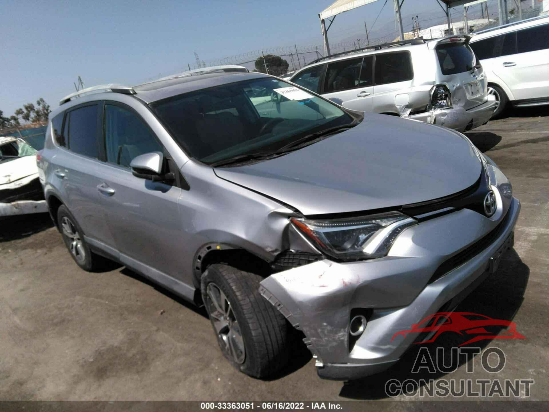 TOYOTA RAV4 2016 - 2T3WFREV7GW301274