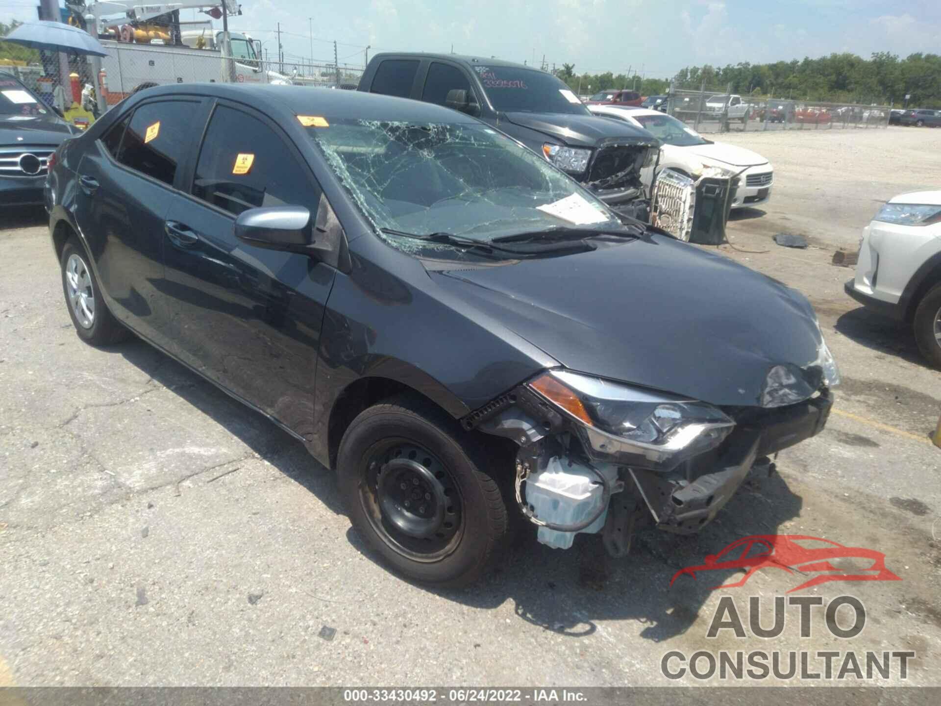 TOYOTA COROLLA 2016 - 5YFBURHE3GP371221