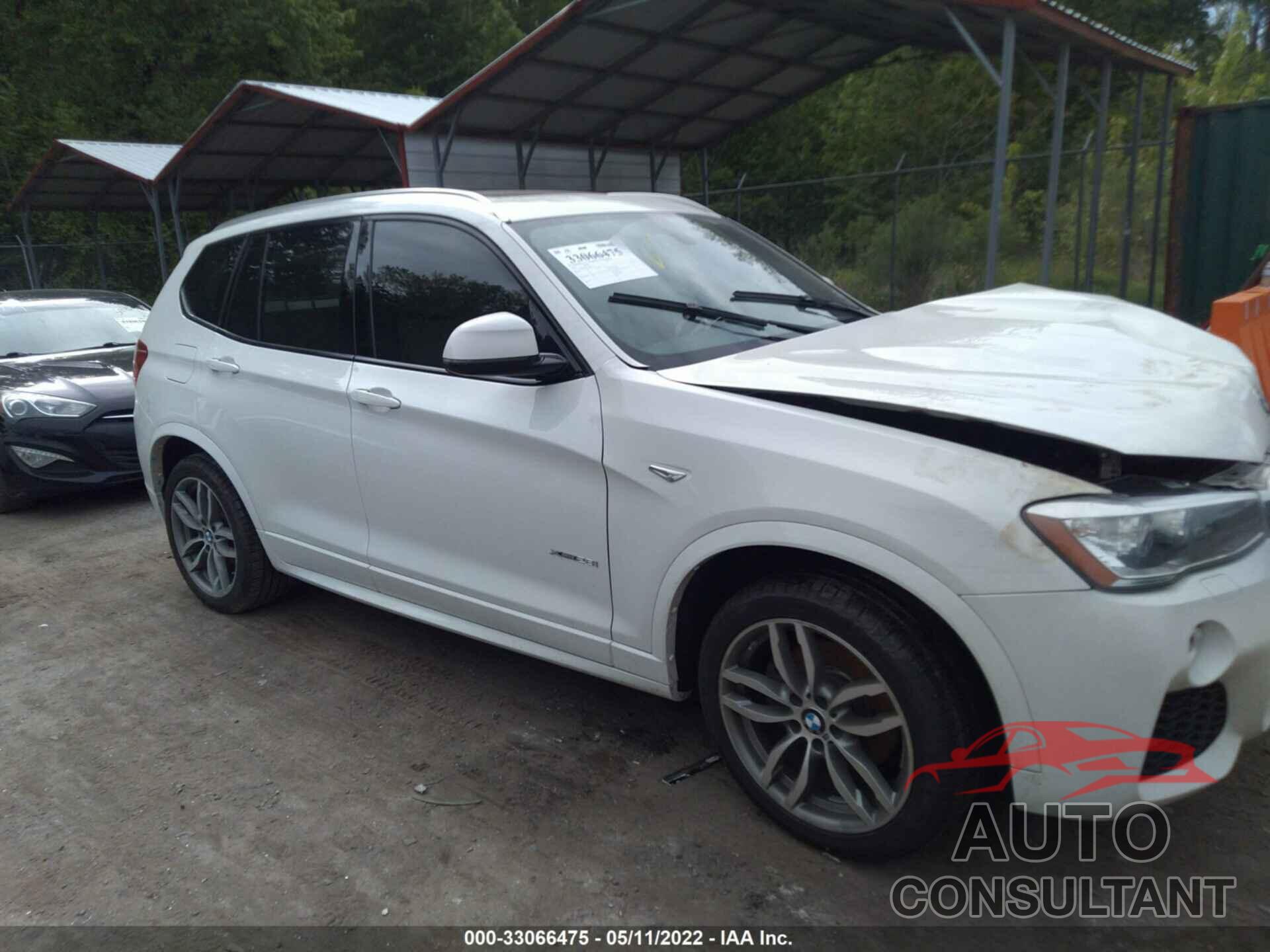 BMW X3 2016 - 5UXWX9C50G0D76517