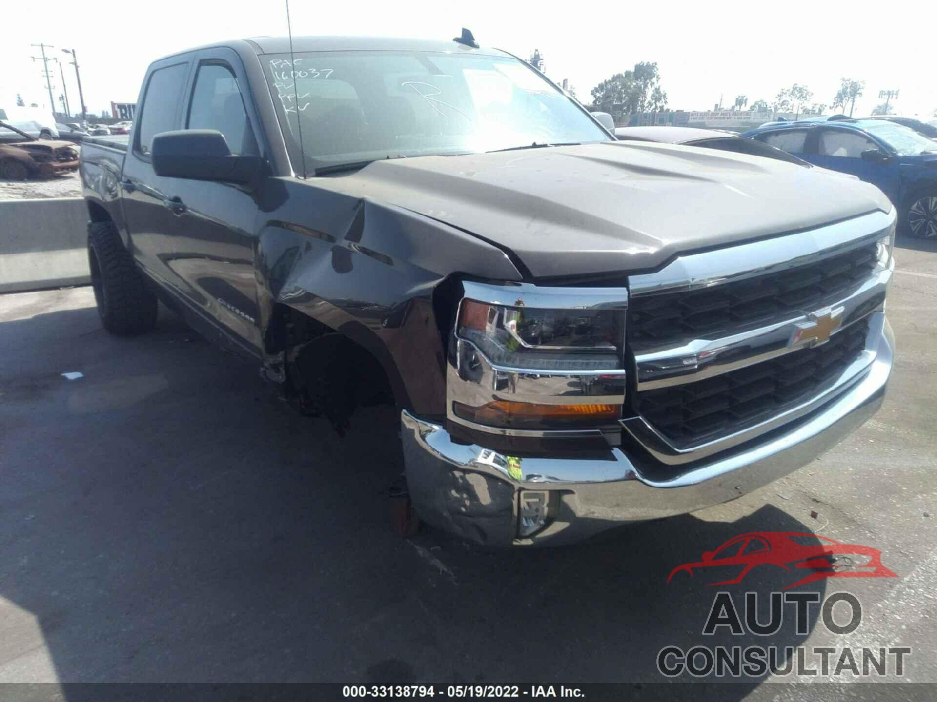 CHEVROLET SILVERADO 1500 2016 - 3GCPCREC5GG160037