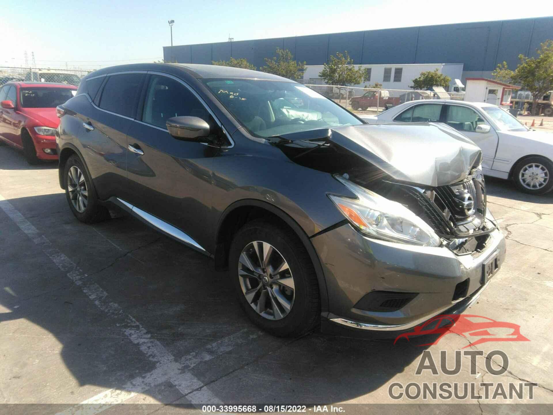 NISSAN MURANO 2016 - 5N1AZ2MG3GN127606