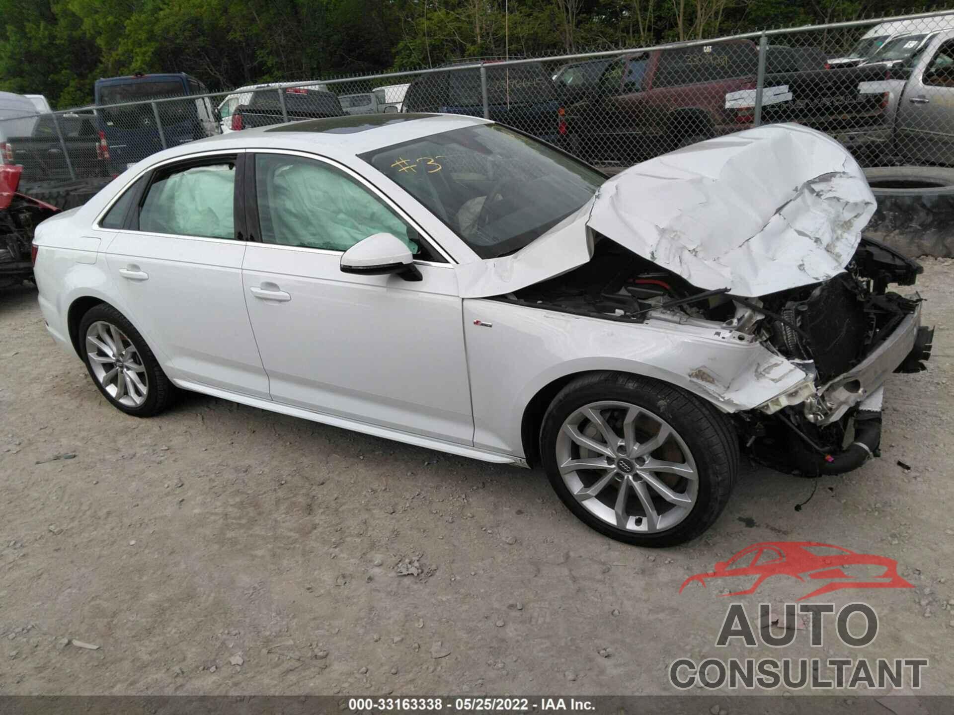 AUDI A4 2019 - WAUDNAF47KA014099