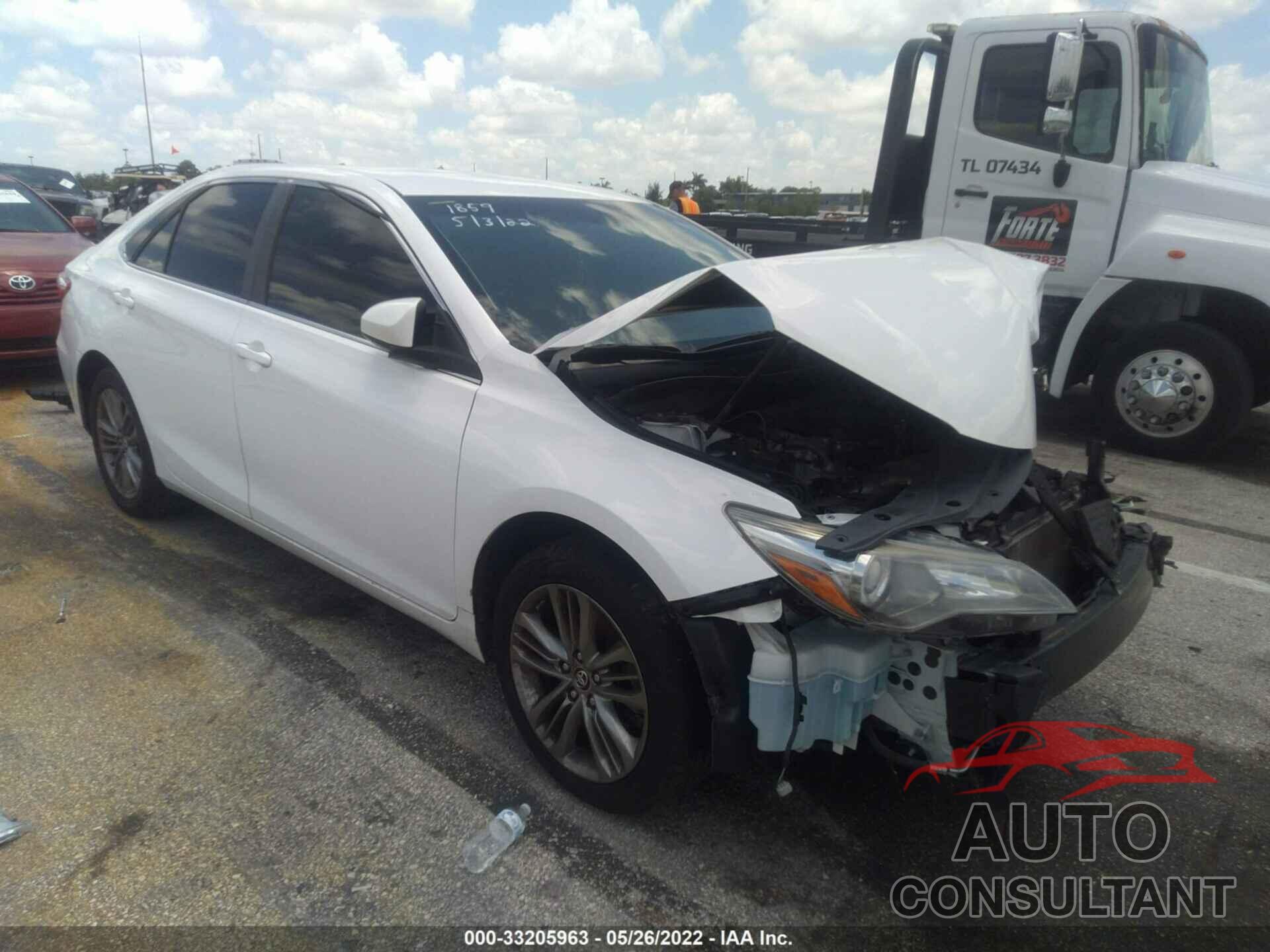 TOYOTA CAMRY 2017 - 4T1BF1FK3HU391859