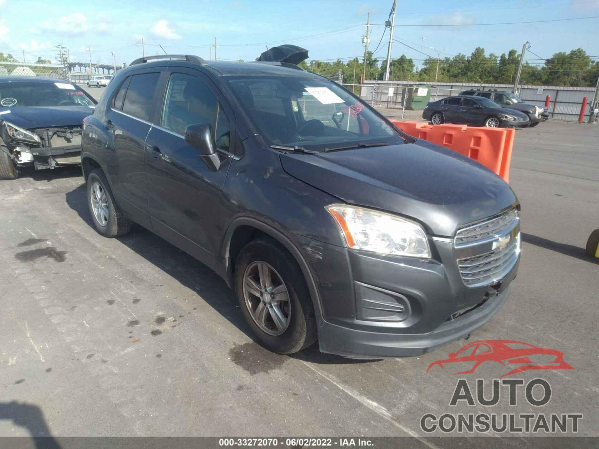 CHEVROLET TRAX 2016 - 3GNCJLSB6GL161631