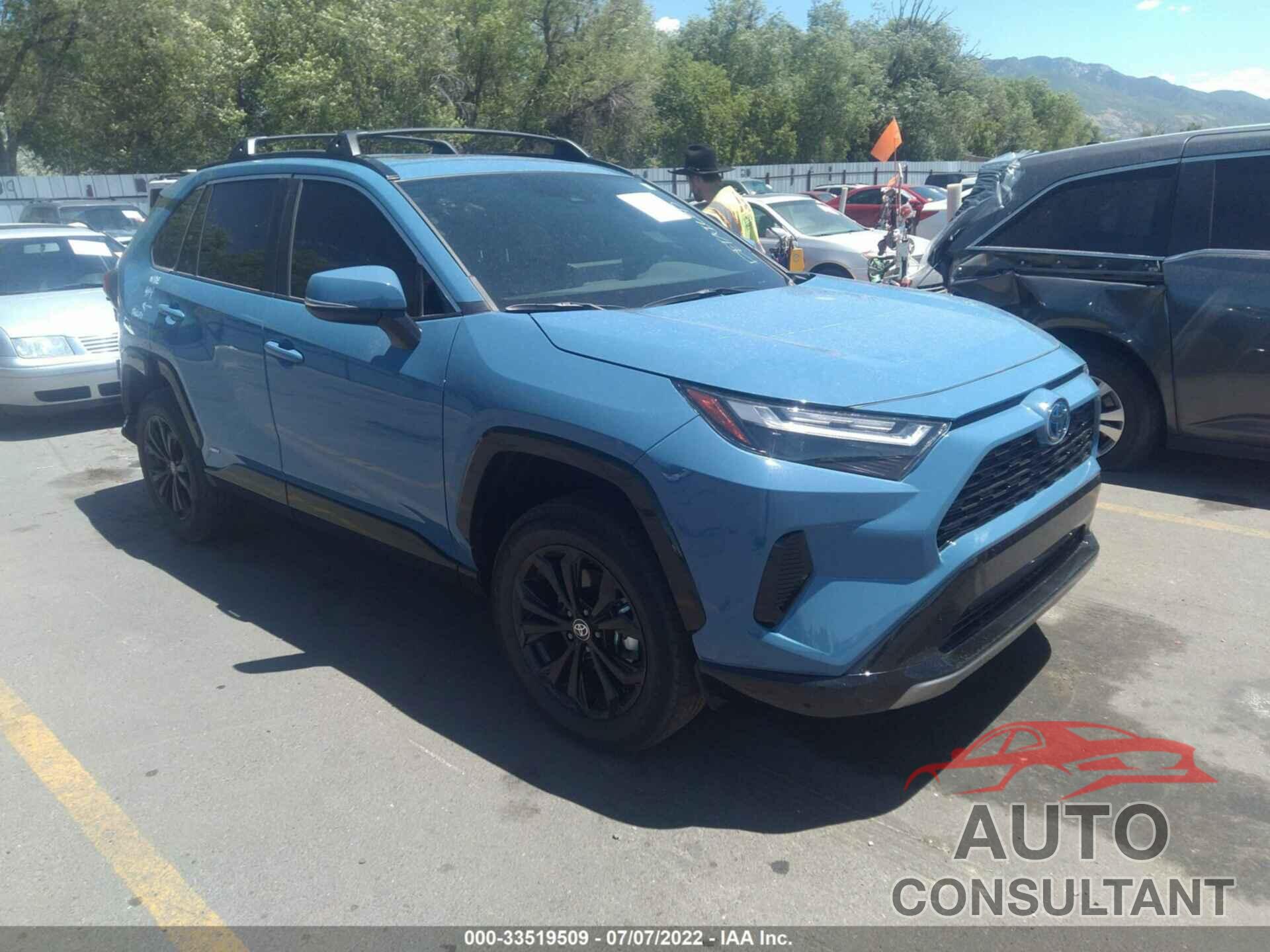 TOYOTA RAV4 2022 - 2T3T6RFV9NW030412