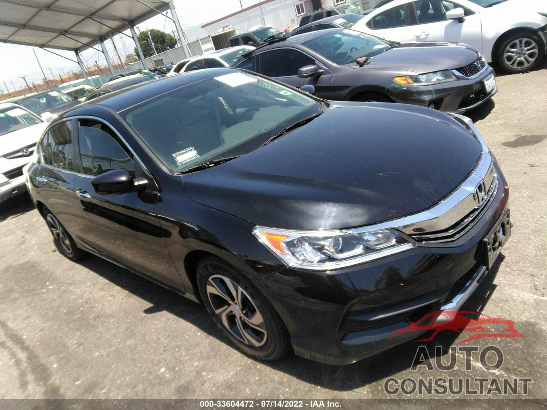 HONDA ACCORD SEDAN 2017 - 1HGCR2F31HA185828