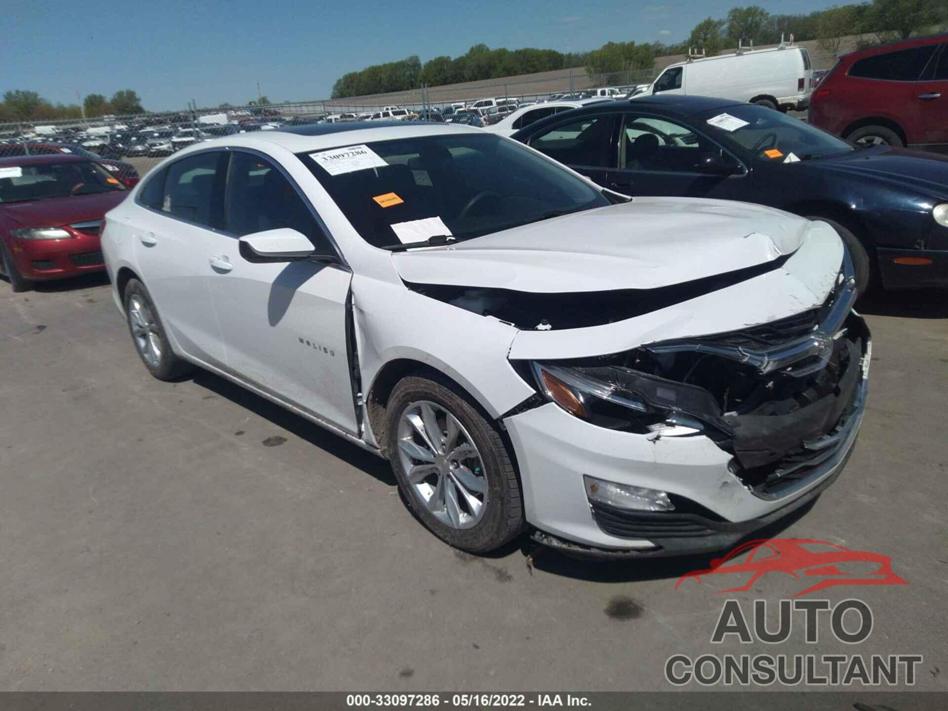 CHEVROLET MALIBU 2020 - 1G1ZD5ST2LF005761